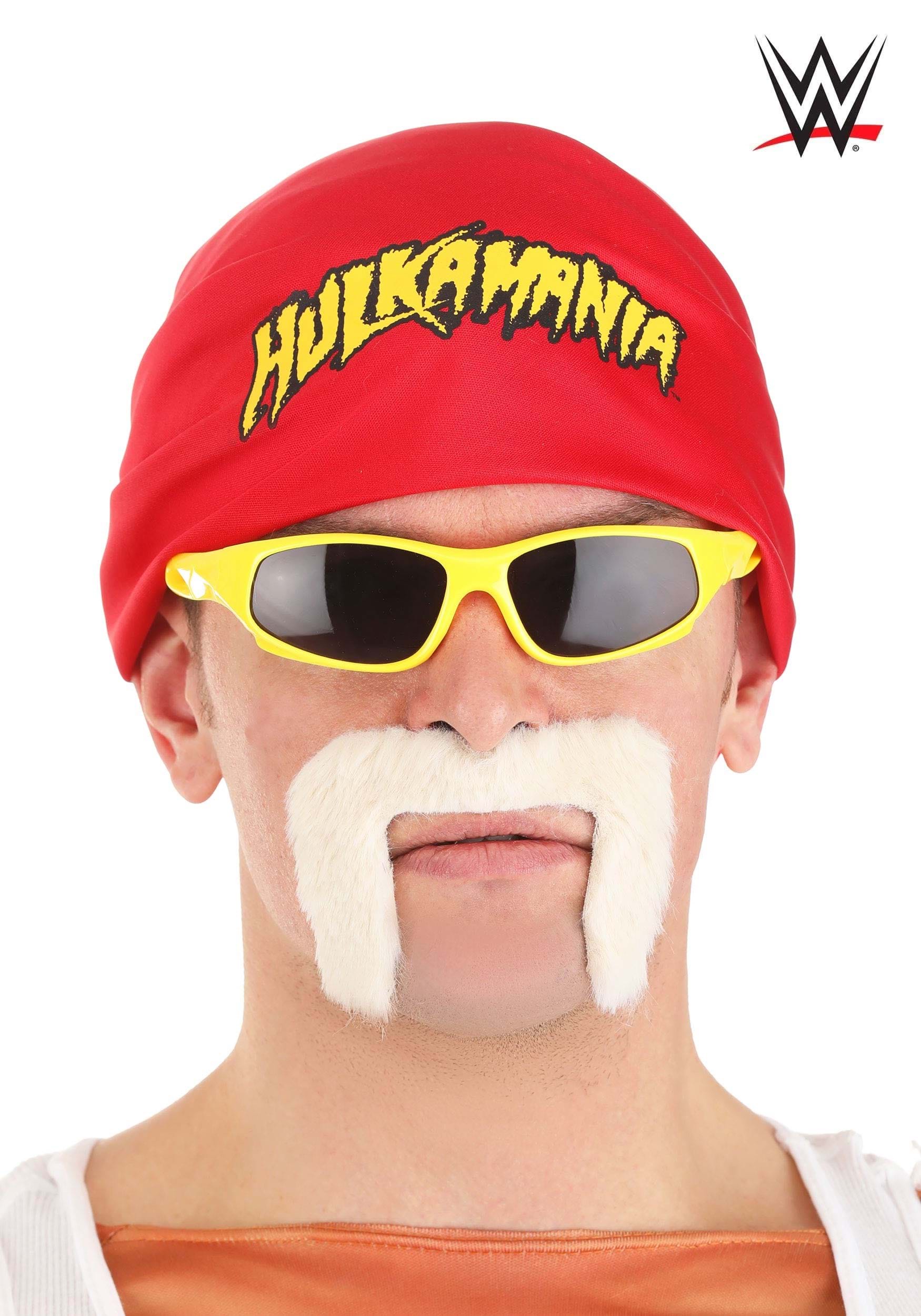 Adult WWE Hulk Hogan Costume Kit