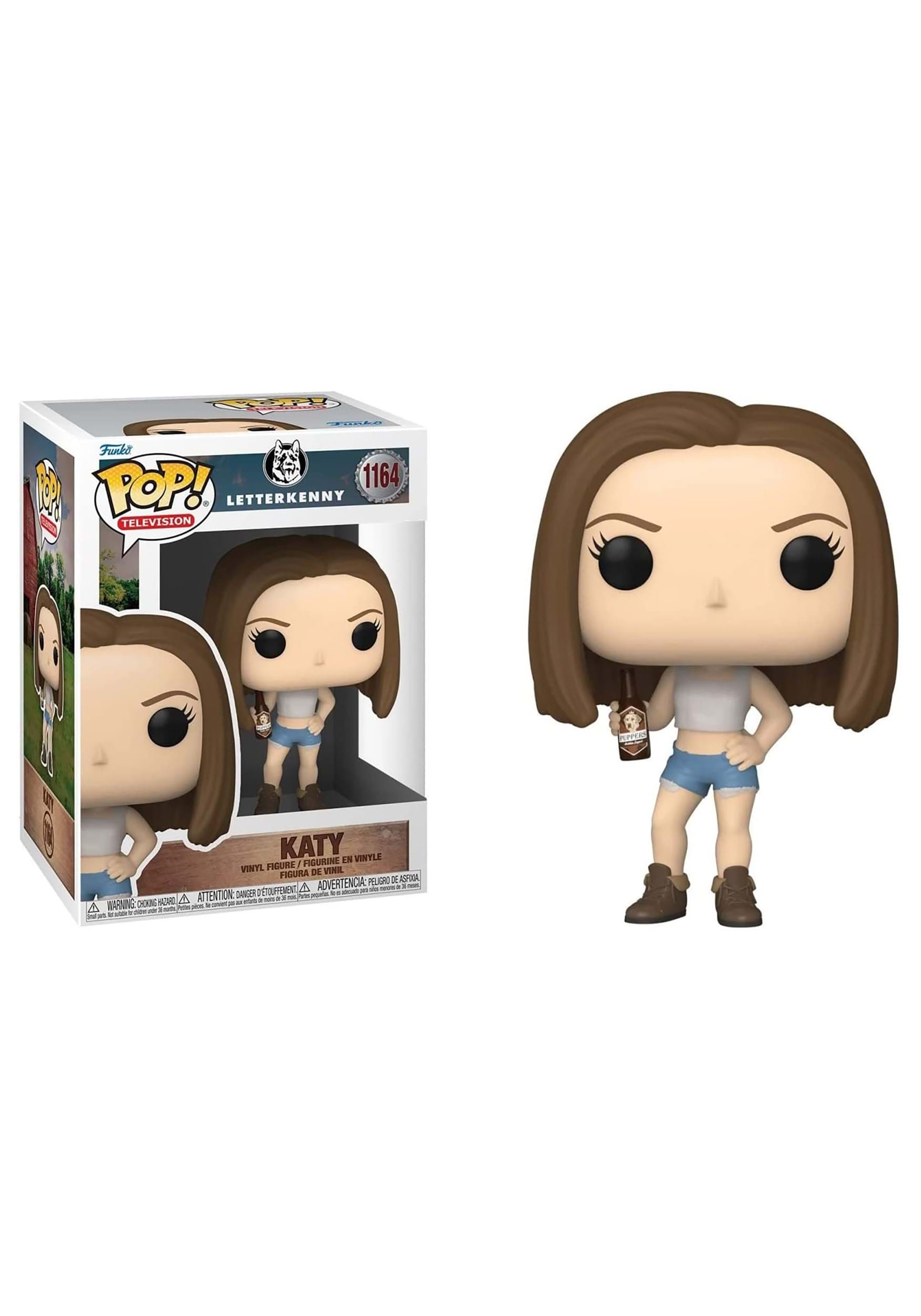 Funko POP! TV: Letterkenny- Katy w/Puppers & Beer