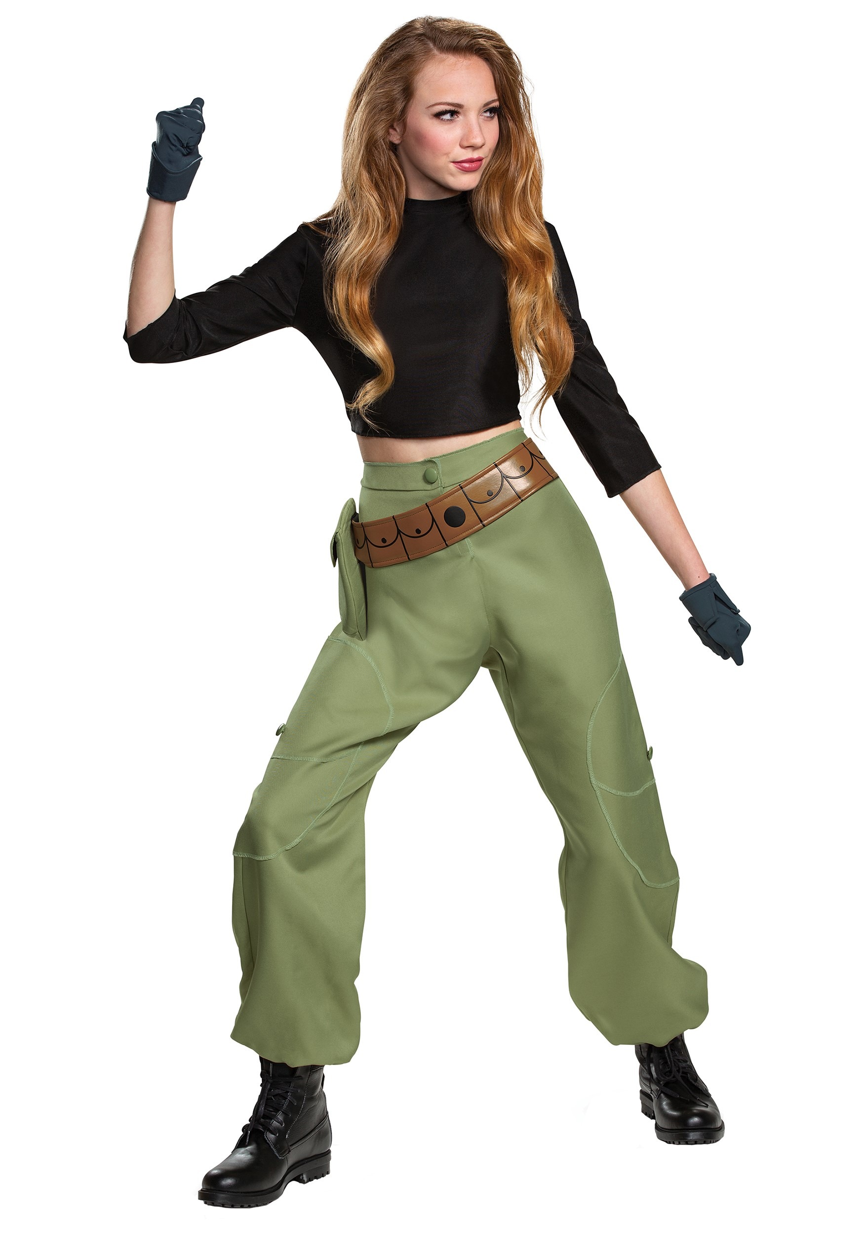 Disney Kim Possible Animated Series Women's Kim Possible Costume