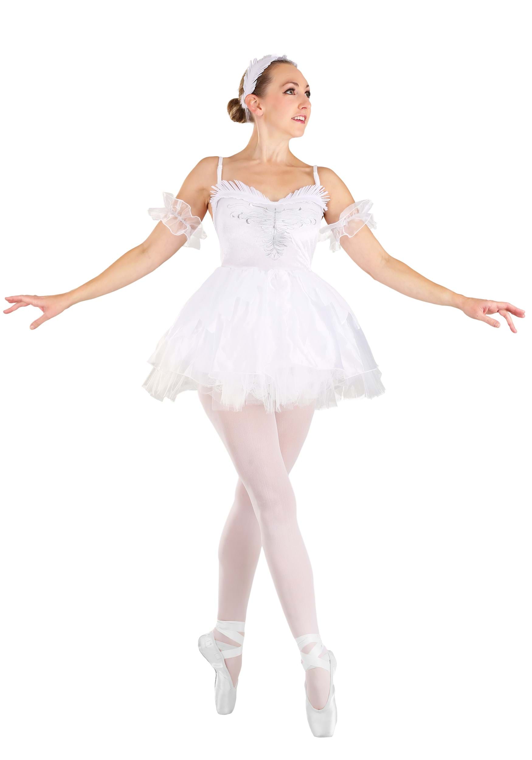 White Swan Ballerina Women's Costume