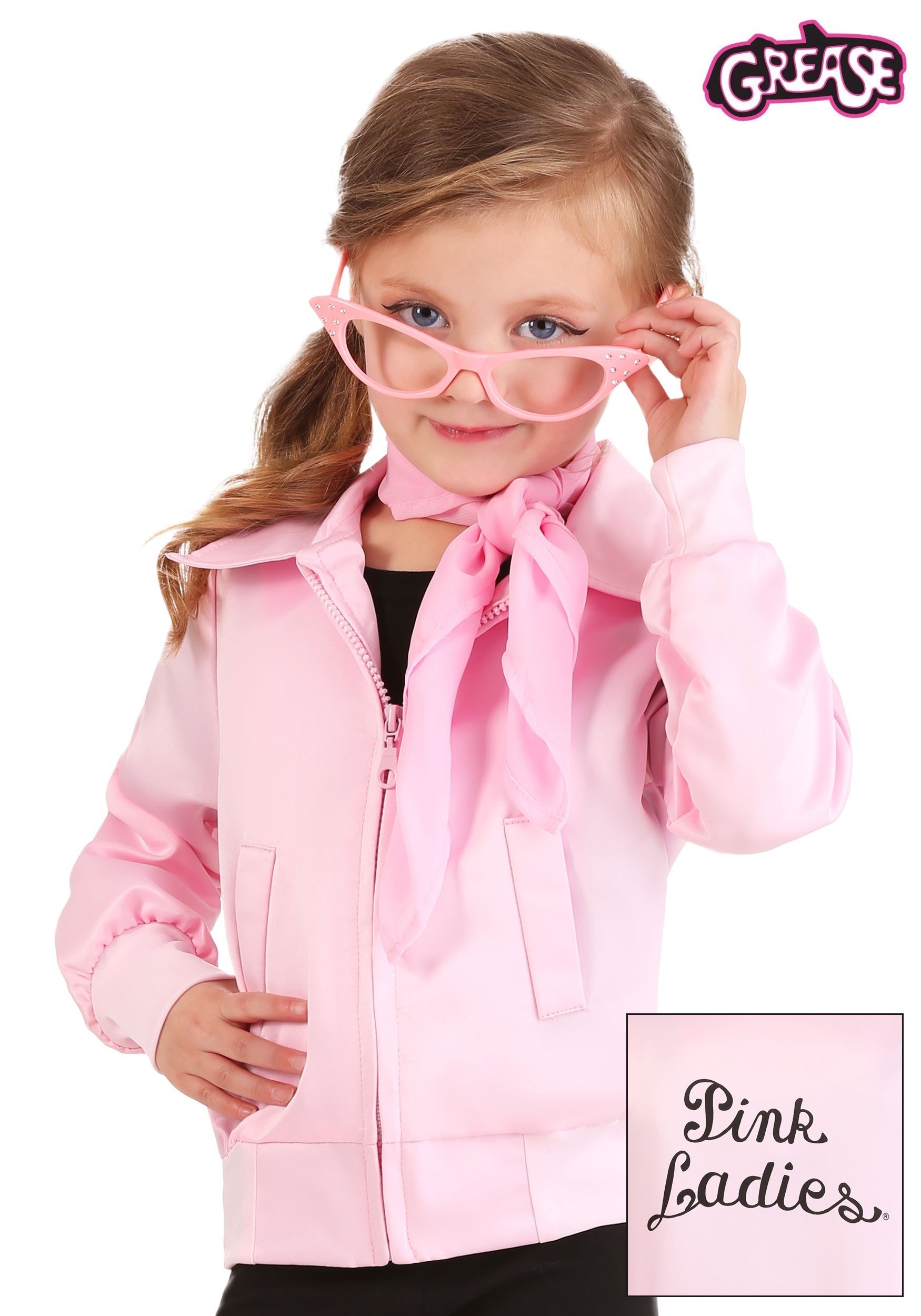 Grease Pink Ladies Costume Toddler's Jacket