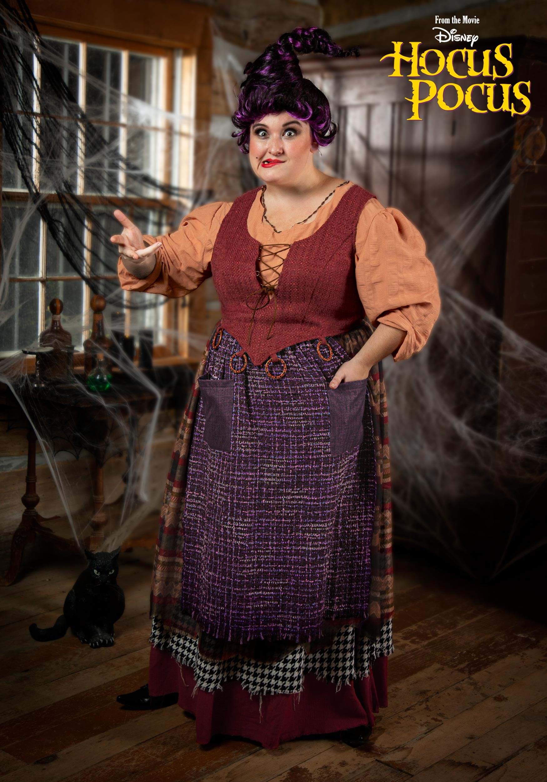 Mary Sanderson Costume for Plus Size Women from Disney鈥檚 Hocus Pocus