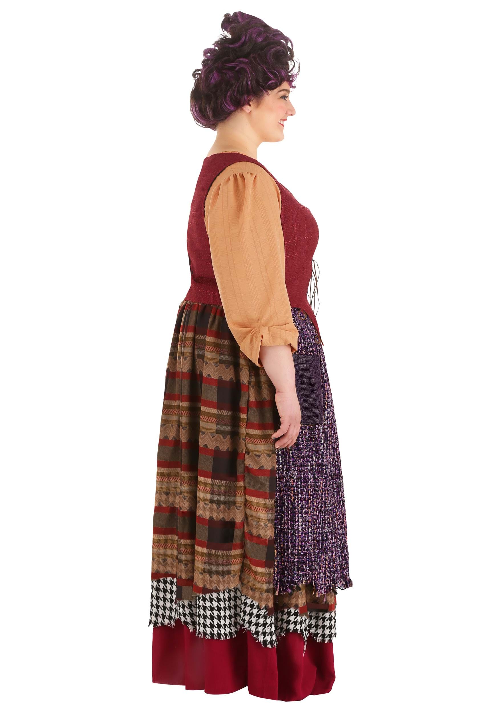 Mary Sanderson Costume for Plus Size Women from Disney鈥檚 Hocus Pocus