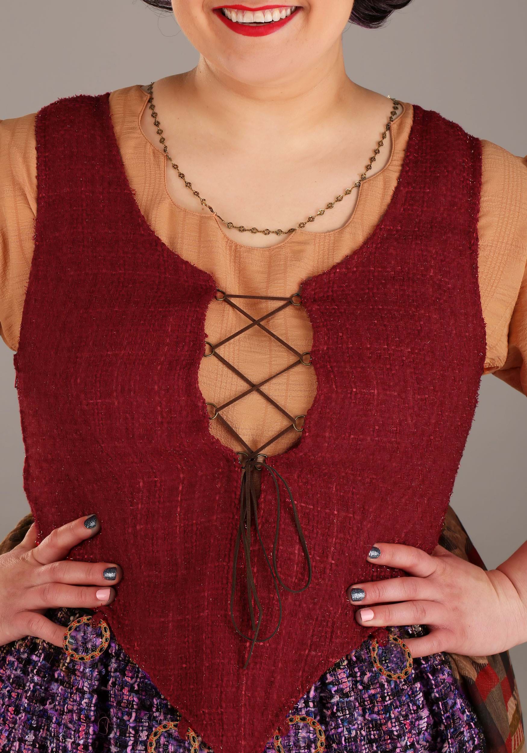 Mary Sanderson Costume for Plus Size Women from Disney鈥檚 Hocus Pocus