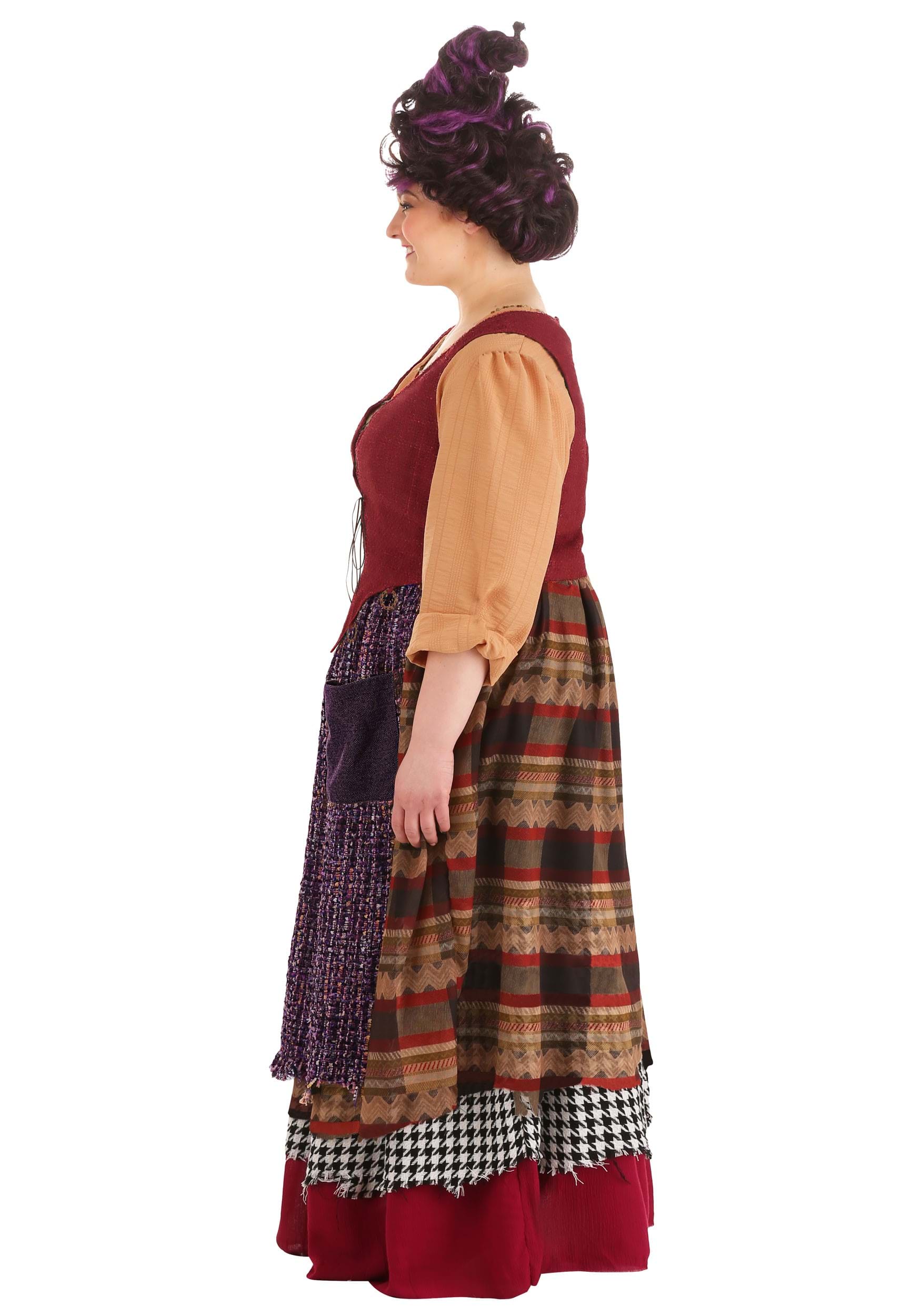 Mary Sanderson Costume for Plus Size Women from Disney鈥檚 Hocus Pocus