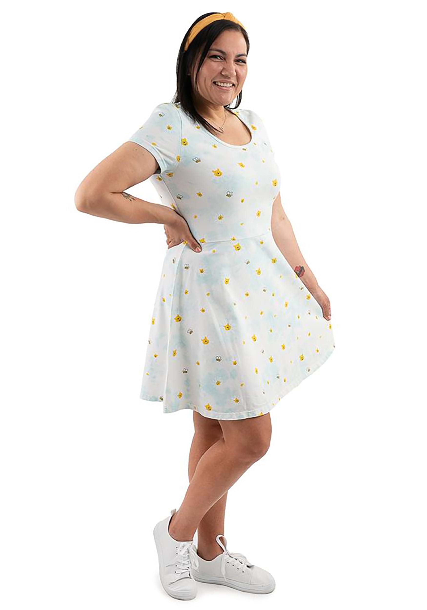 Loungefly Disney Pooh Daisy Women's Skater Dress