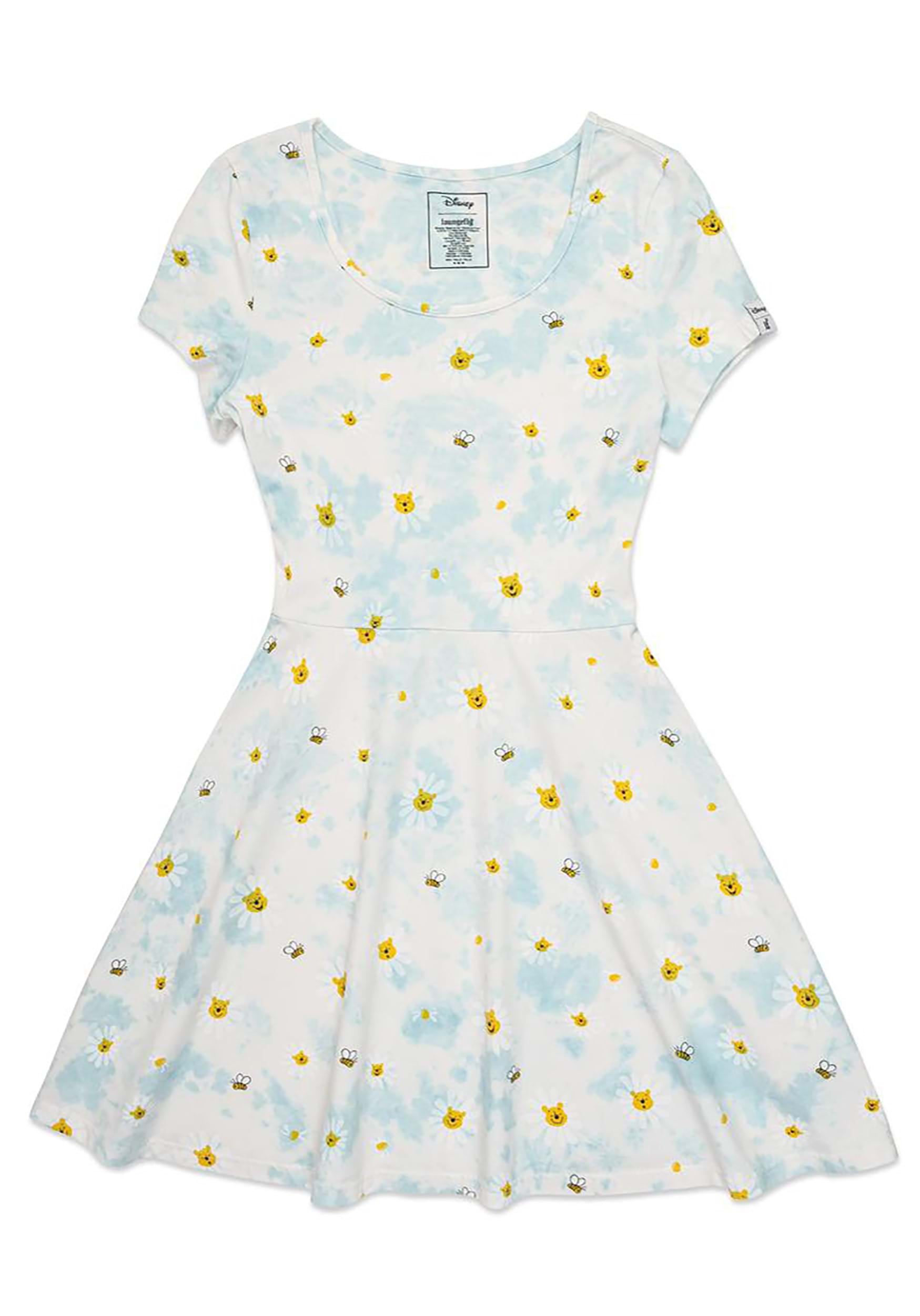 Loungefly Disney Pooh Daisy Women's Skater Dress