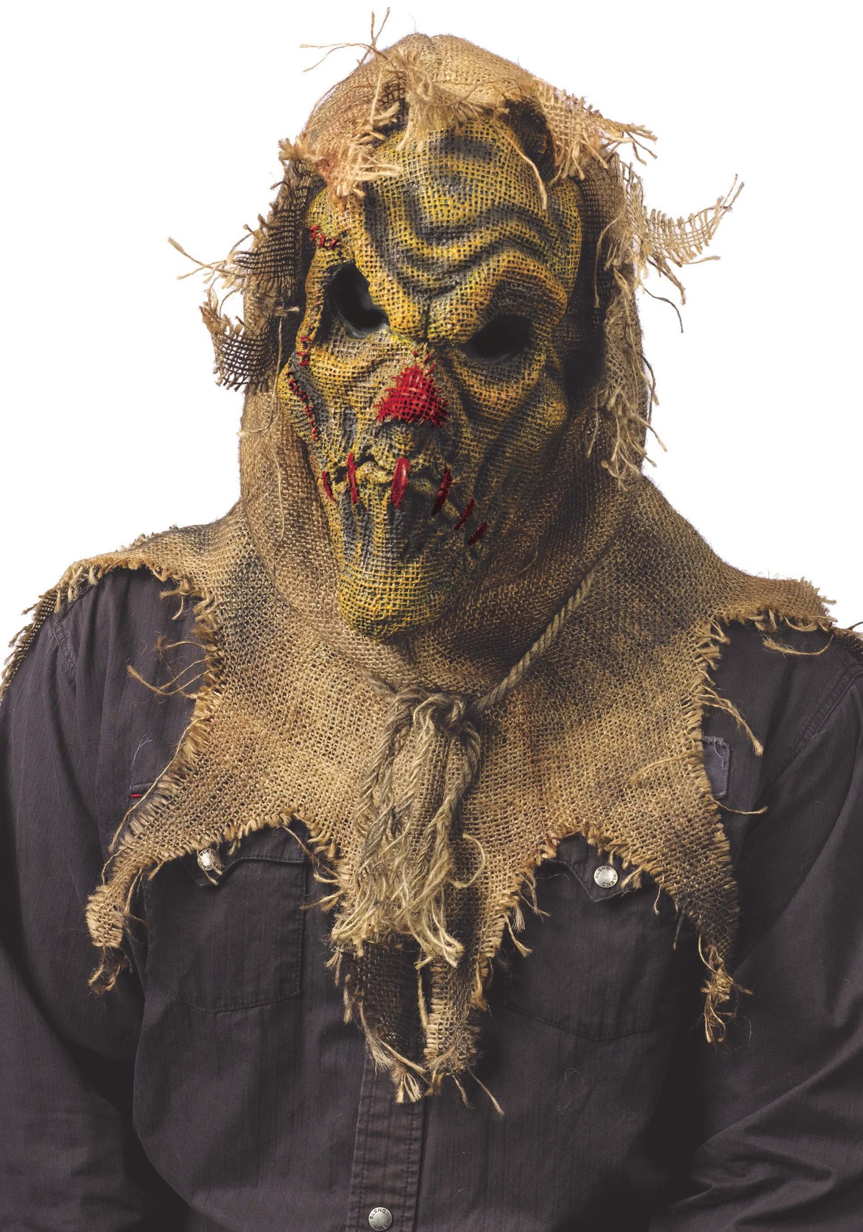 Scary Scarecrow Mask for Adults