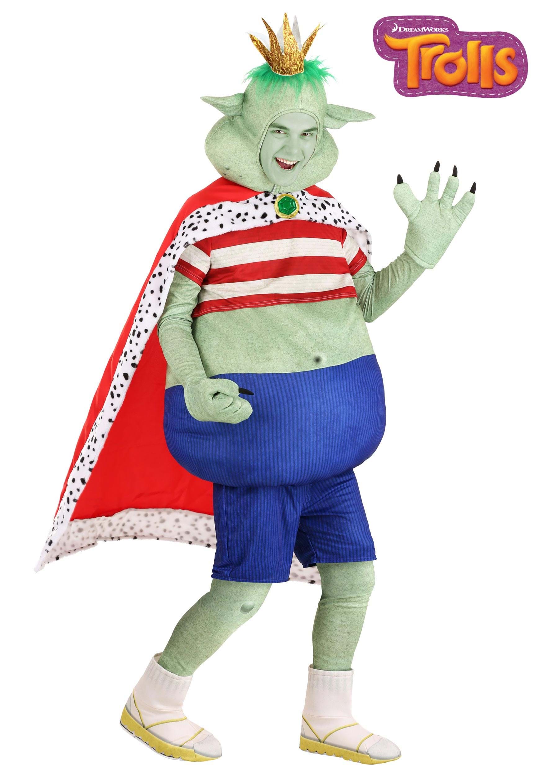 Prince Gristle Trolls Adult Costume 1 Prince Gristle Trolls Adult Costume