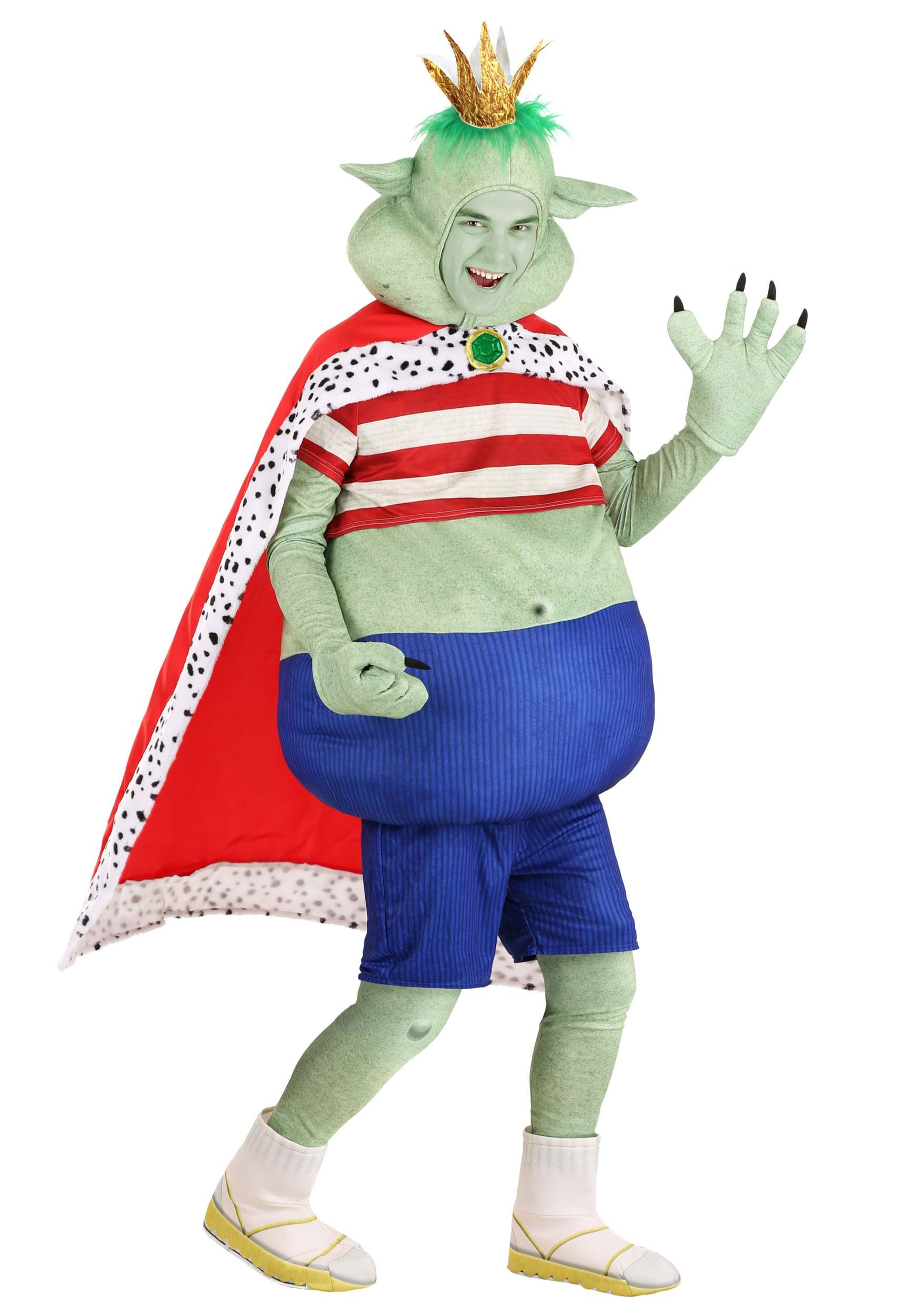 Prince Gristle Trolls Adult Costume 2 Prince Gristle Trolls Adult Costume