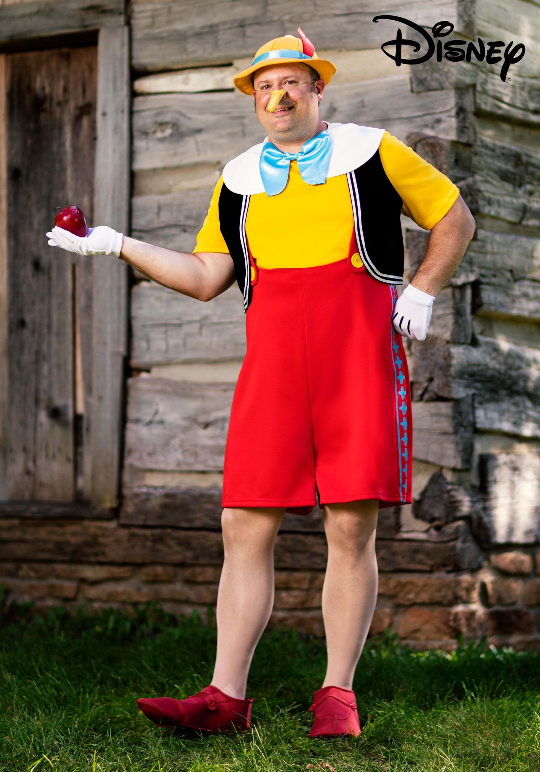 Deluxe Pinocchio Plus Size Costume 1 Deluxe Pinocchio Plus Size Costume