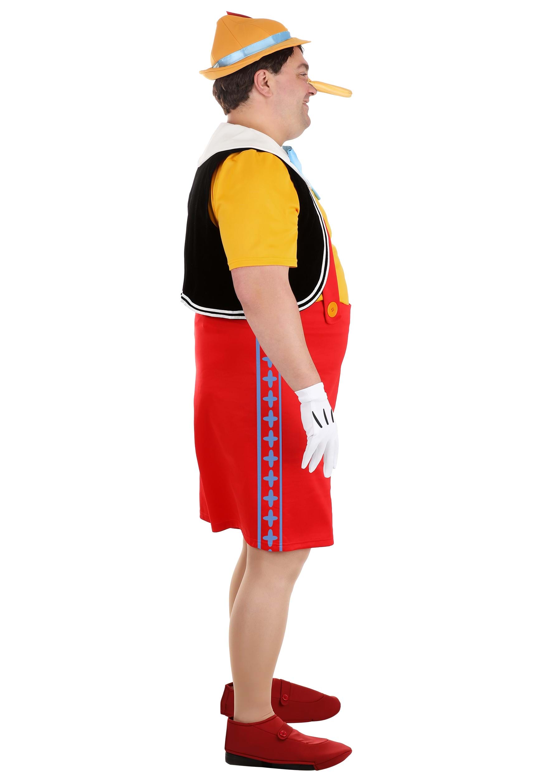 Deluxe Pinocchio Plus Size Costume 4 Deluxe Pinocchio Plus Size Costume