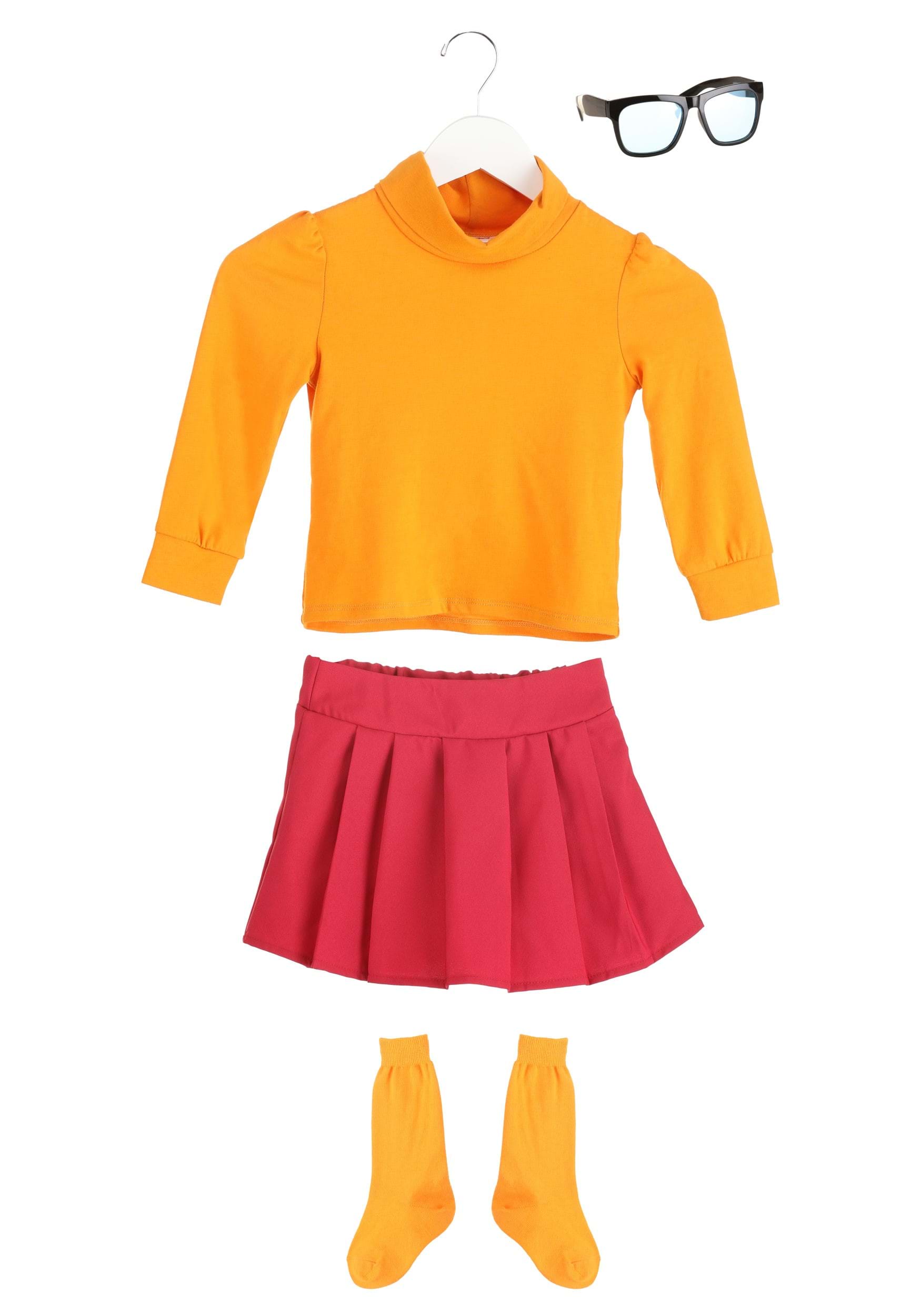 Scooby Doo Velma Costume for Toddlers 3 Scooby Doo Velma Costume for Toddlers