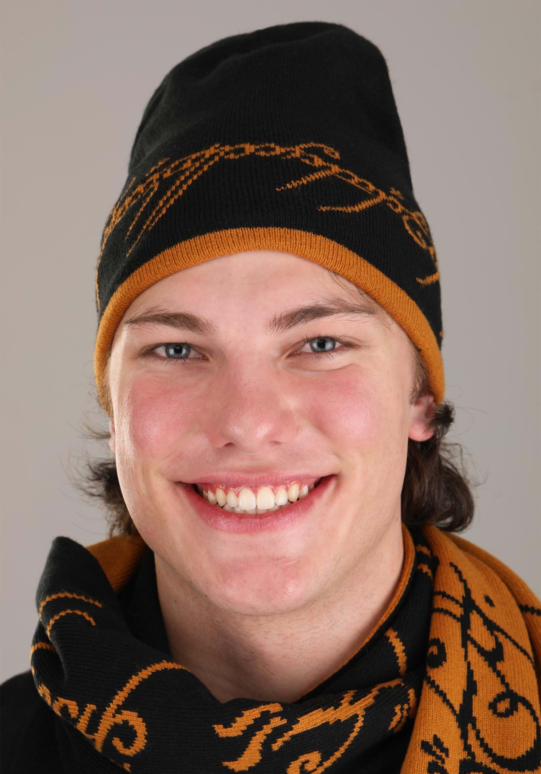 Lord of the Rings One Ring Winter Knit Hat & Scarf Set