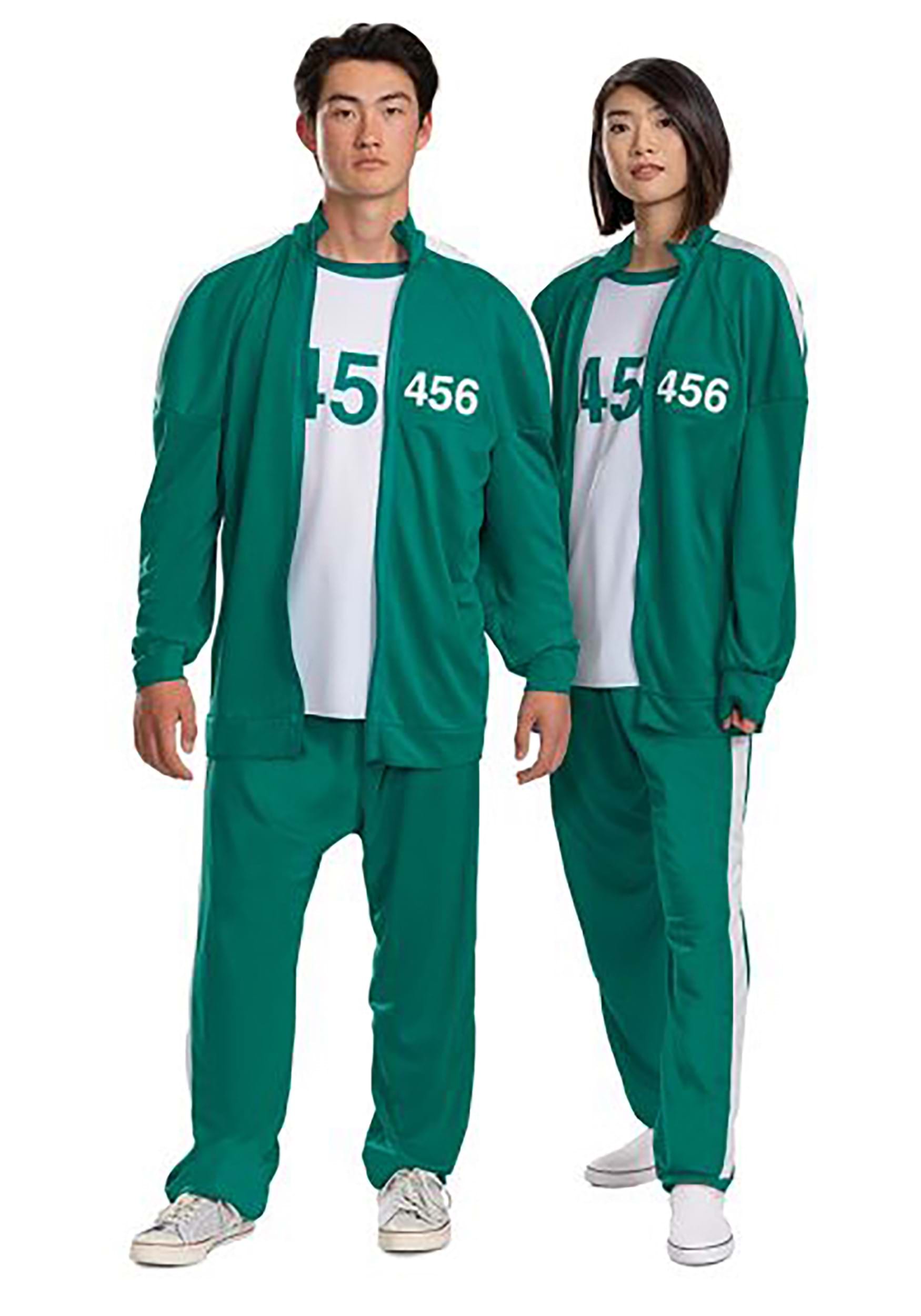 Squid Game Player 456 Track Suit for Adults