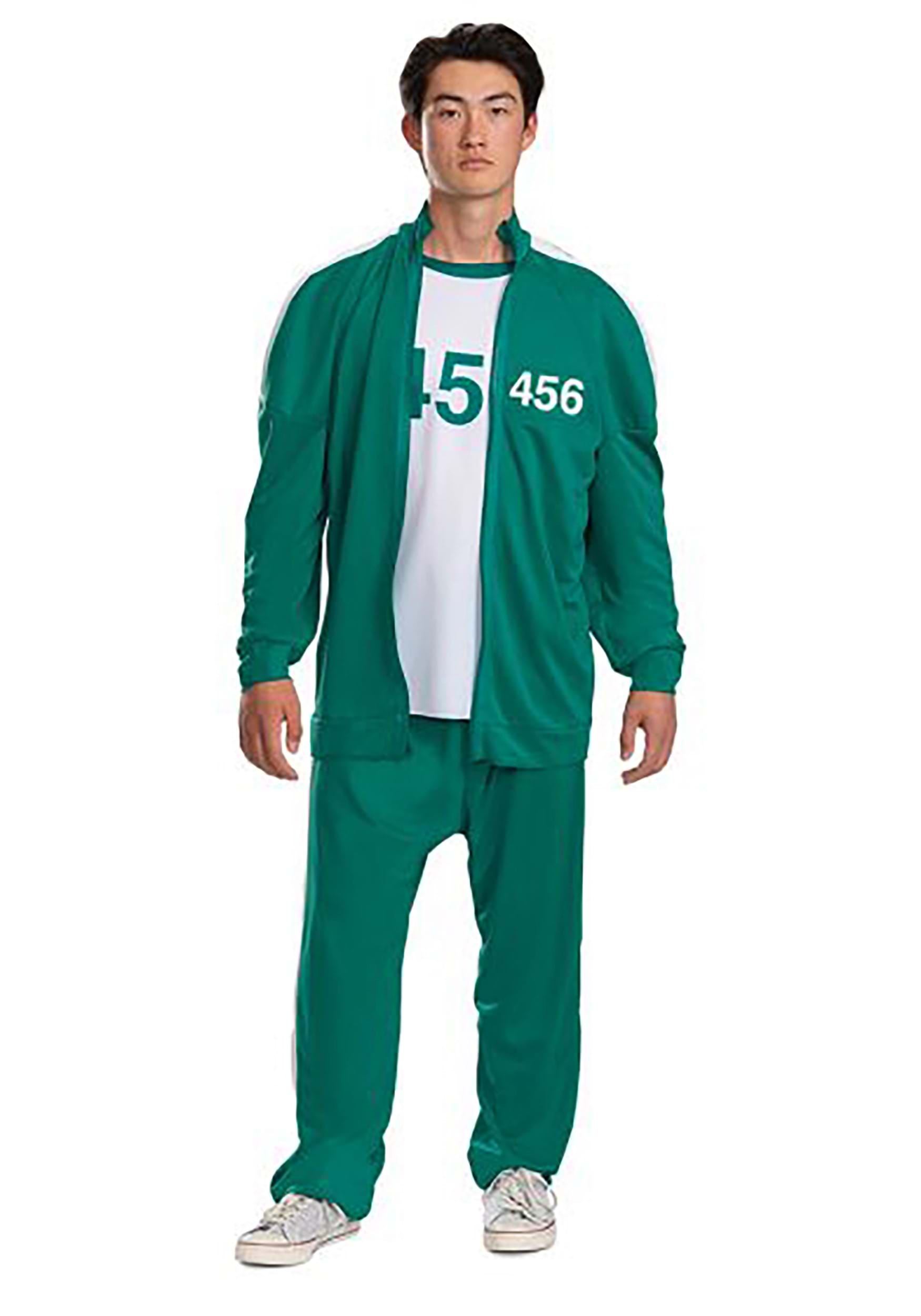 Squid Game Player 456 Track Suit for Adults