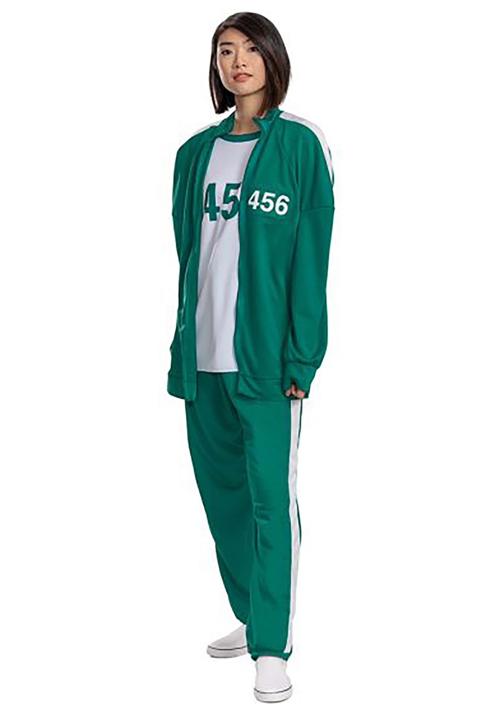 Squid Game Player 456 Track Suit for Adults