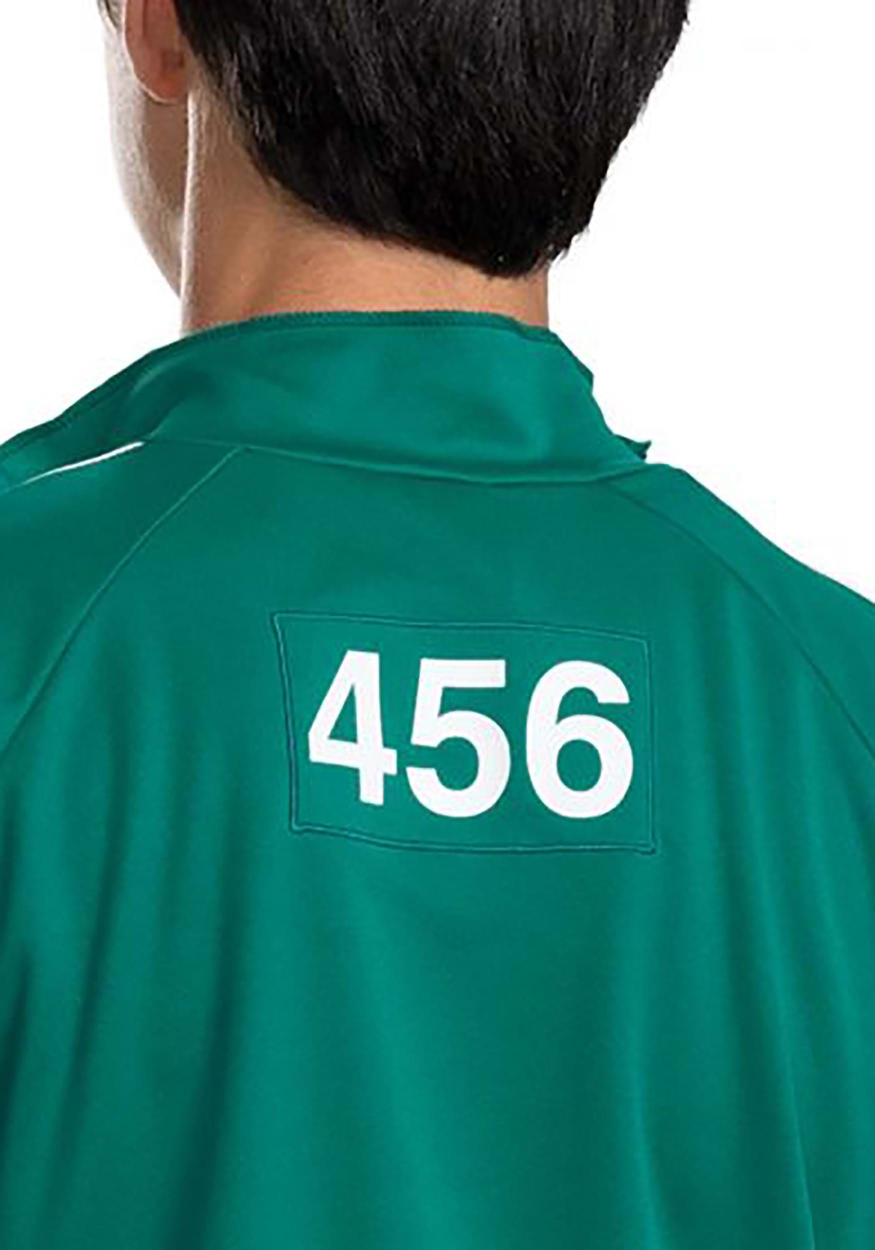 Squid Game Player 456 Track Suit for Adults