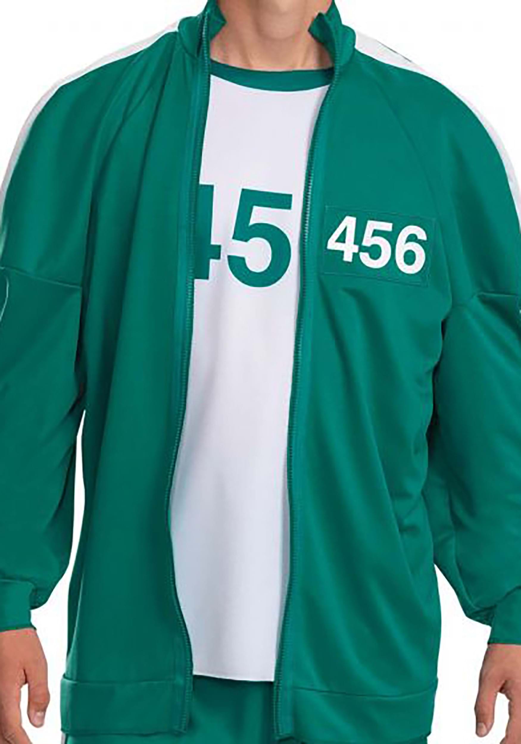 Squid Game Player 456 Track Suit for Adults