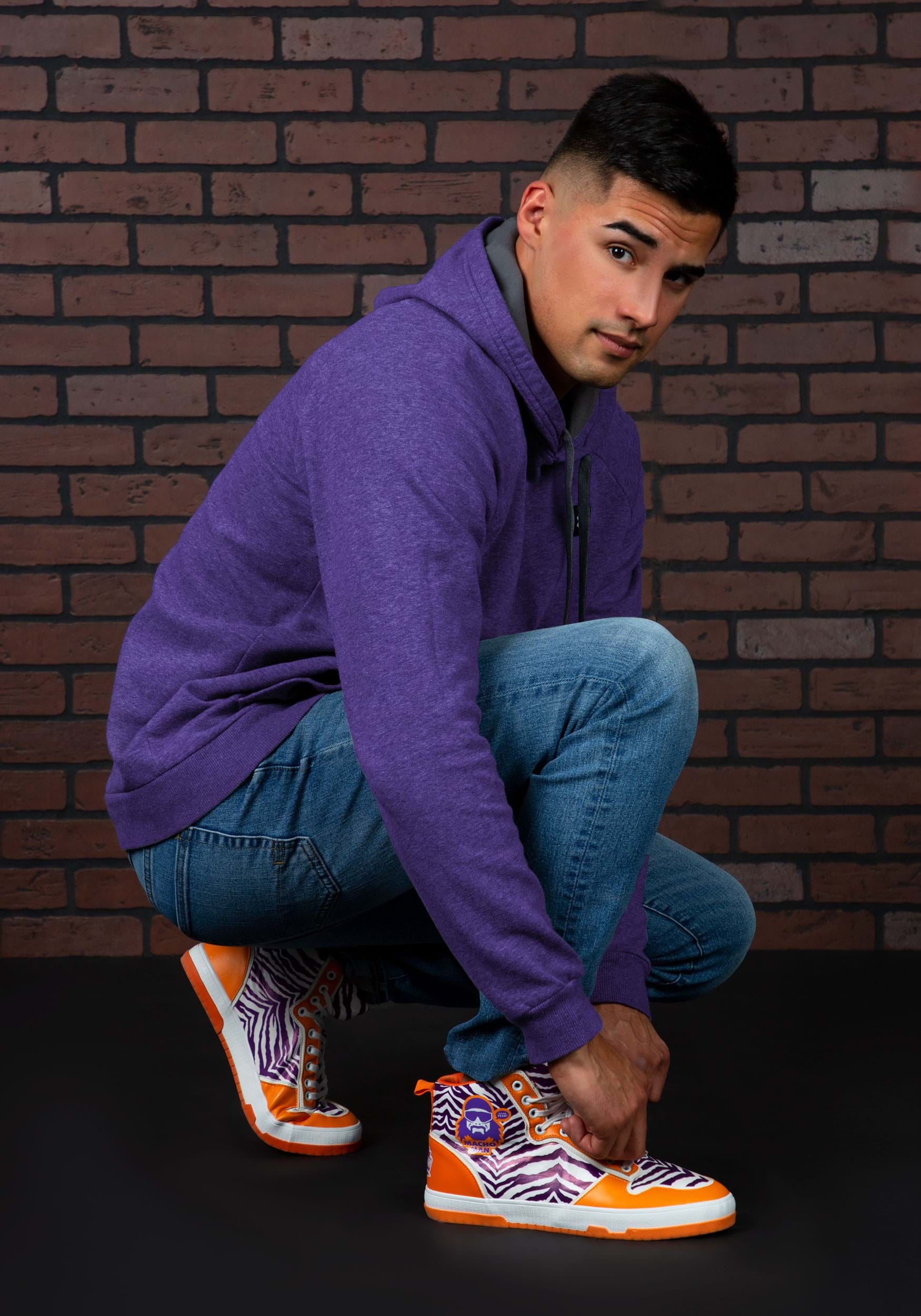 Macho Man Canvas Shoes for Men