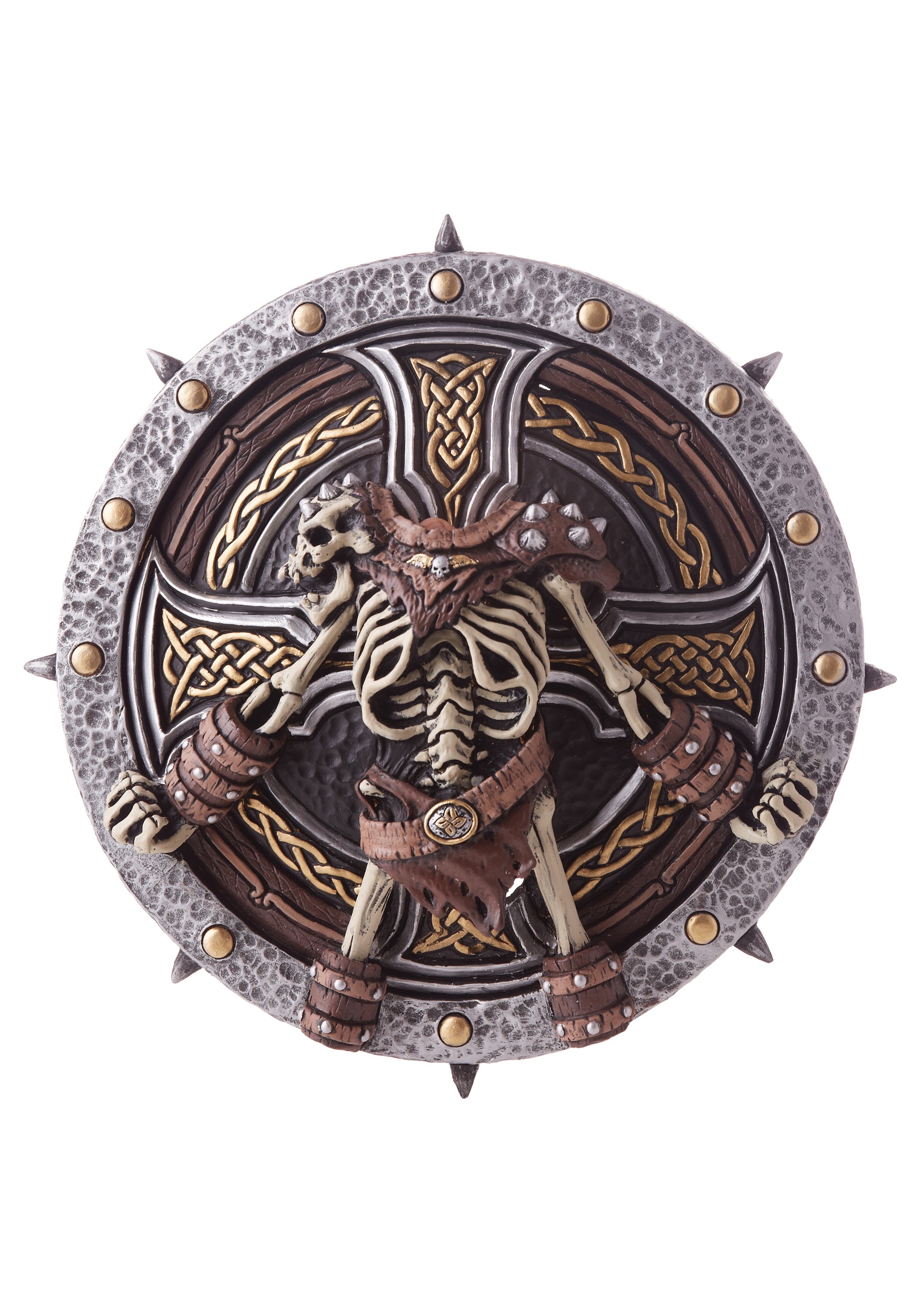Viking Lord Skeleton Shield & Sword
