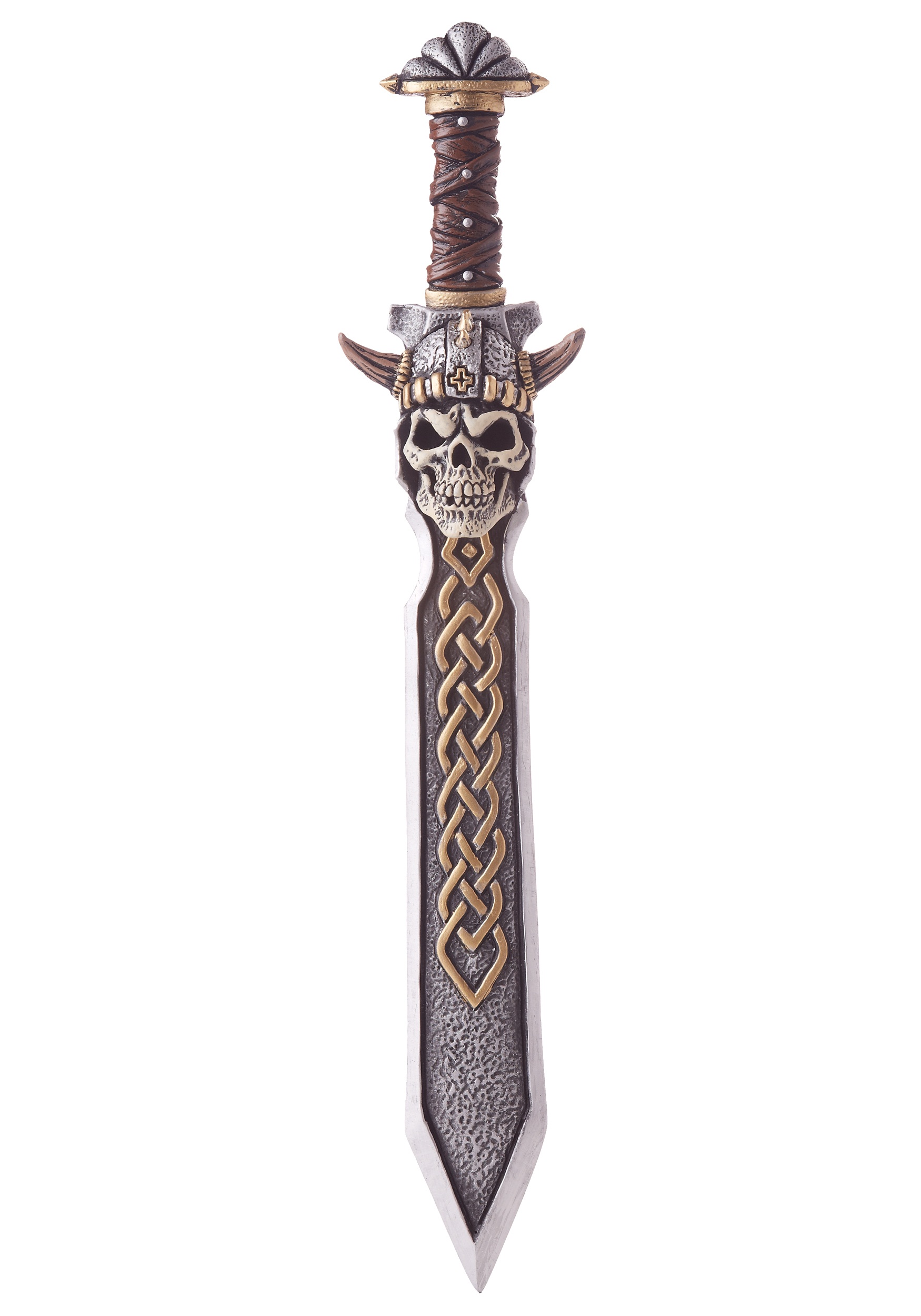 Viking Lord Skeleton Shield & Sword