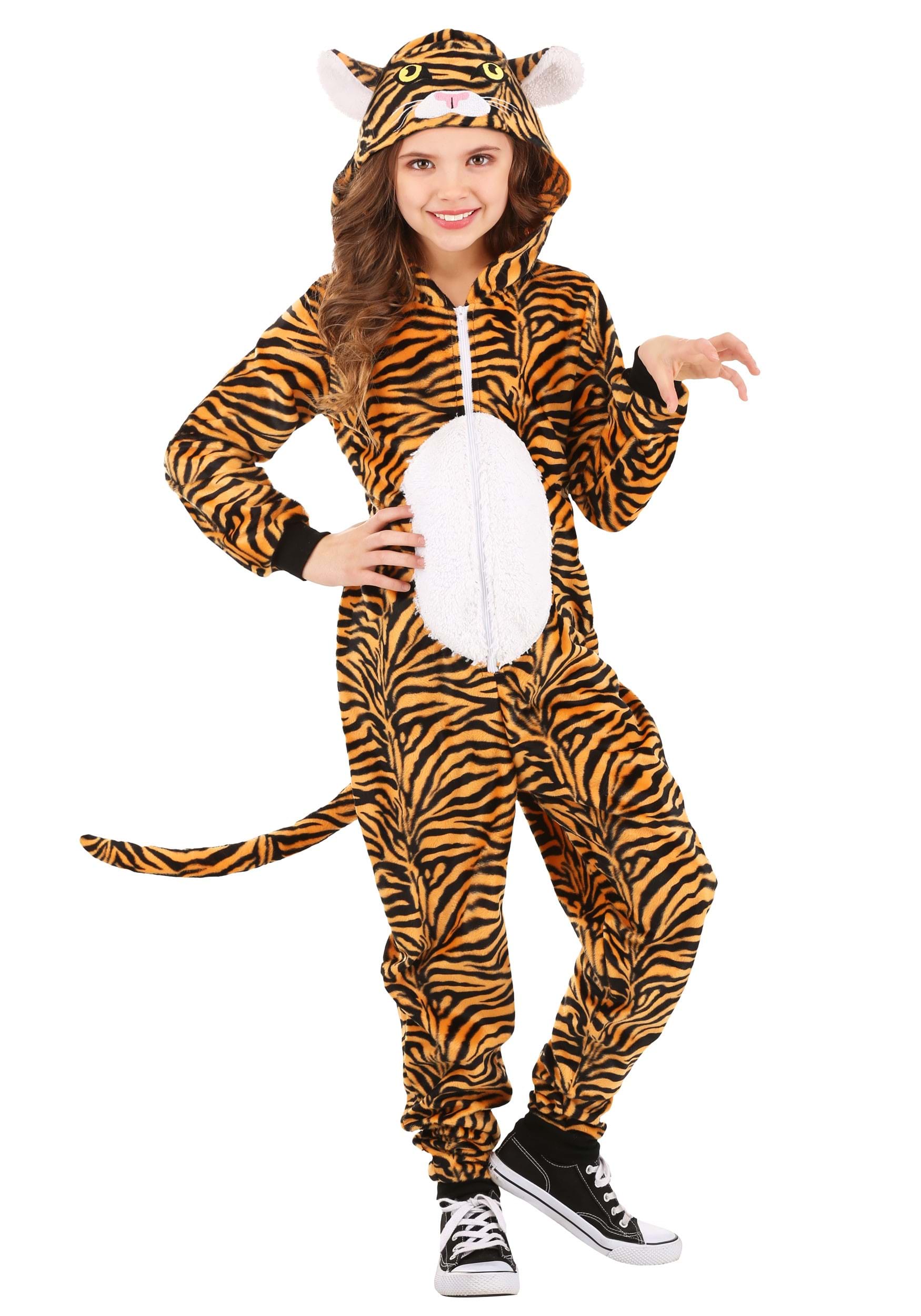 Tiger Onesie Costume Kids