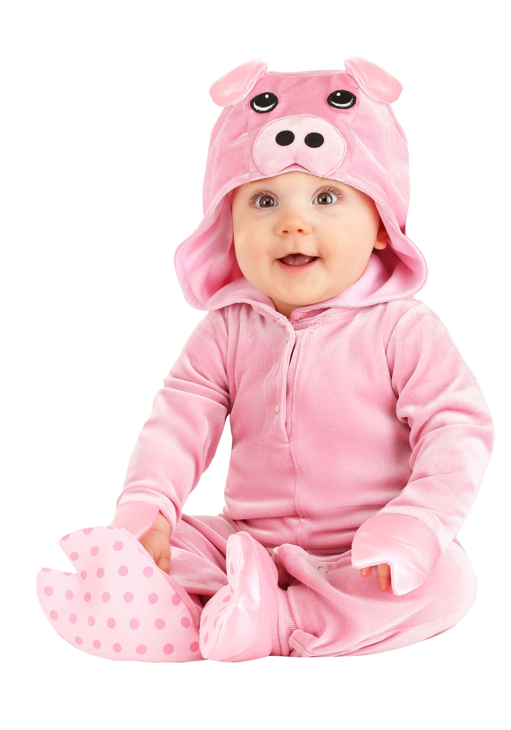 Rosy Pig Costume for Infants