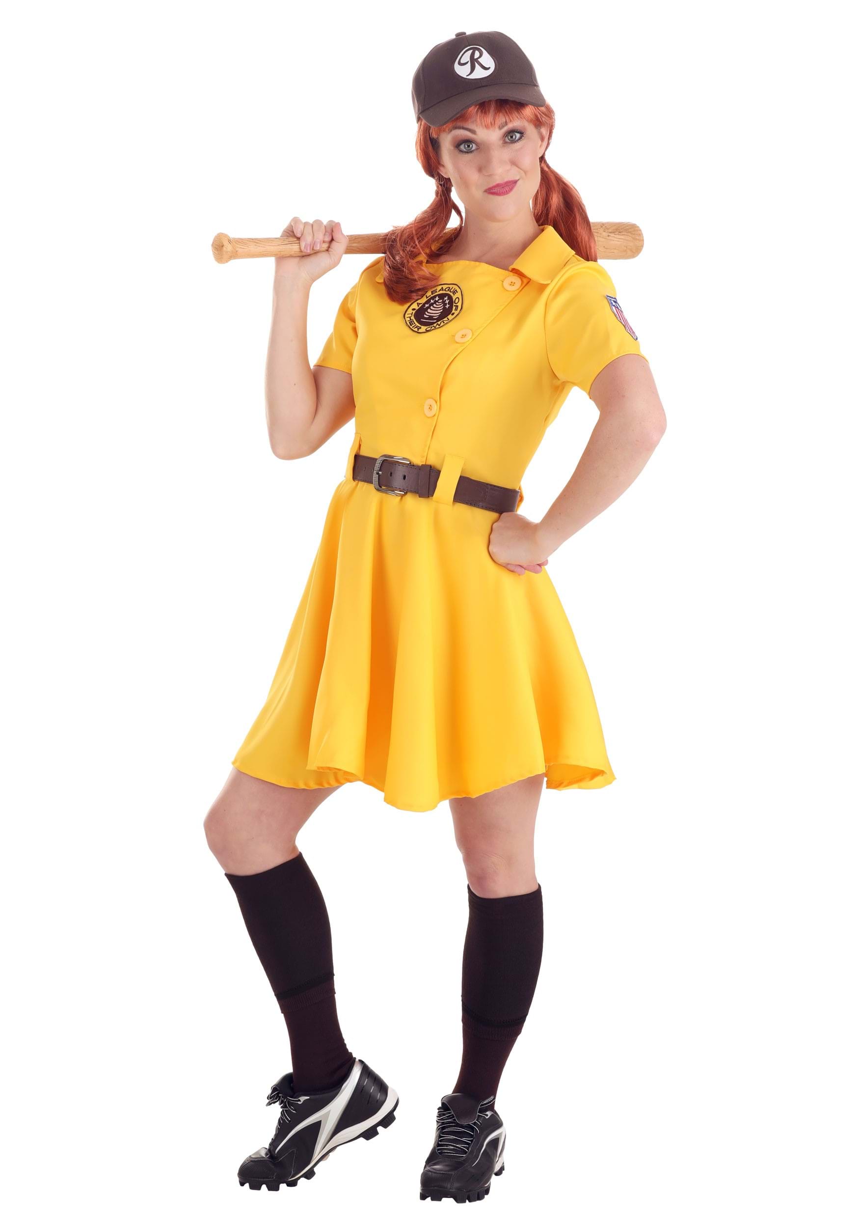 A League of Their Own Kit Baseball Uniform Costume for Women