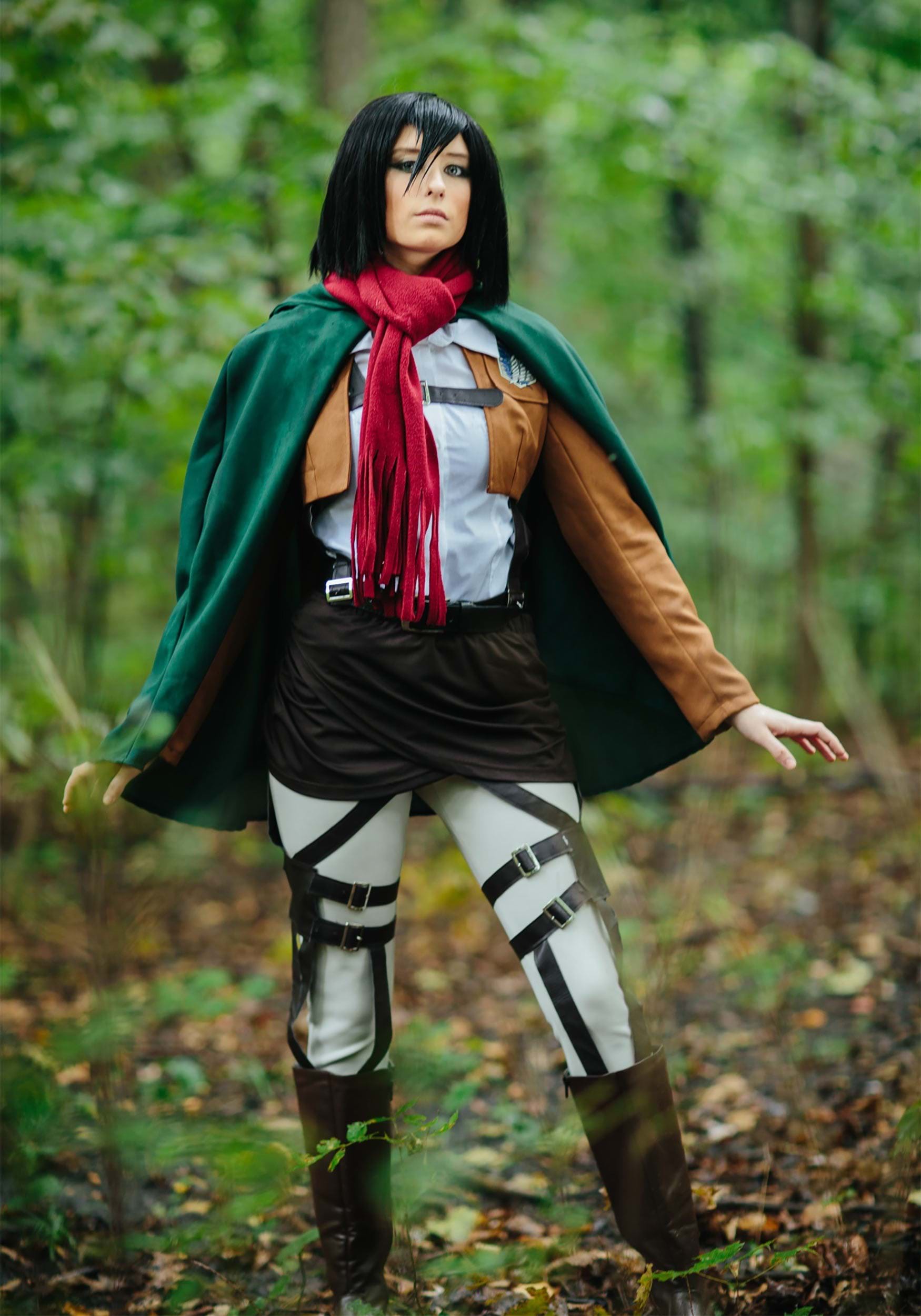 Deluxe Mikasa Attack on TItan Costume