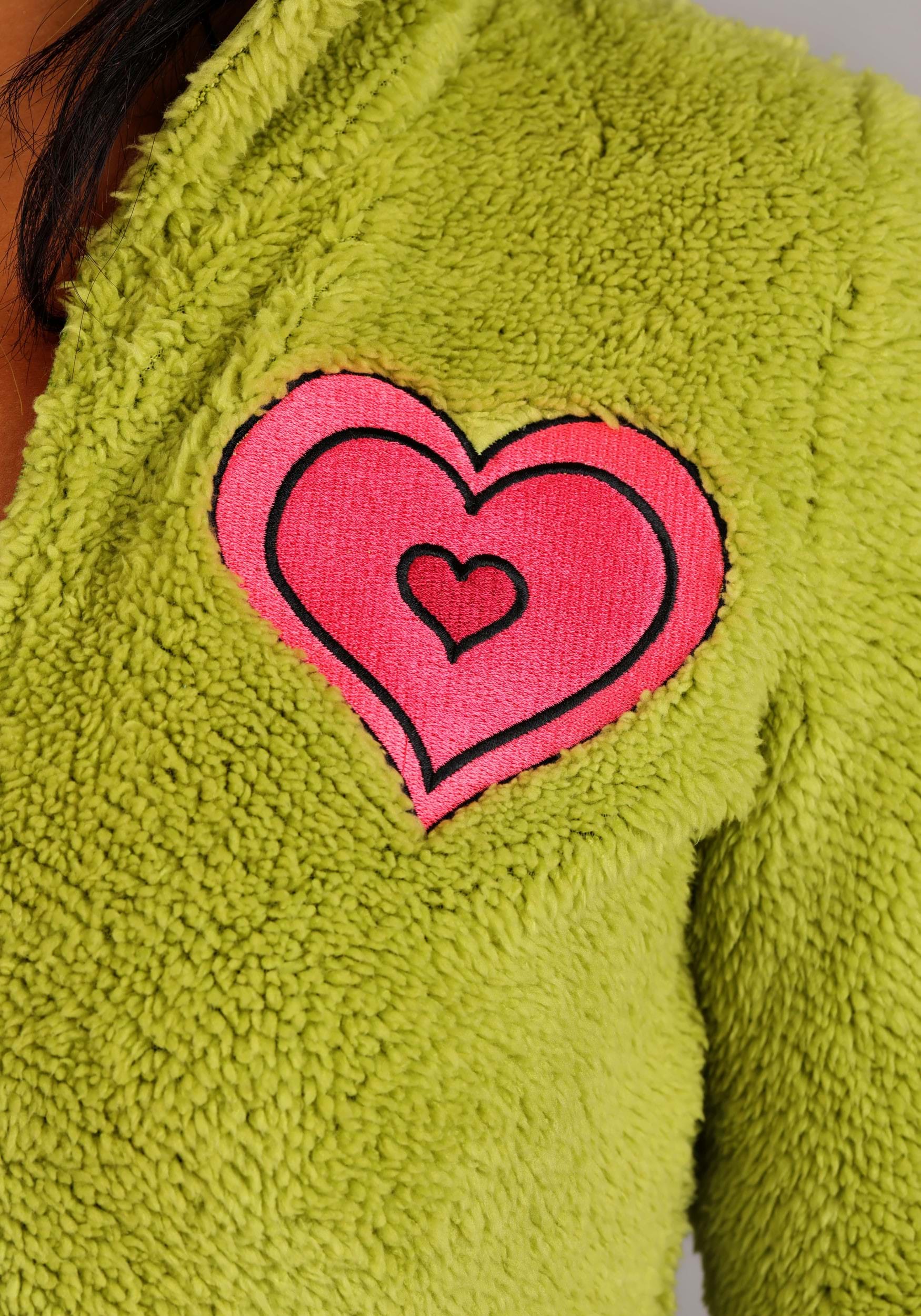 Dr. Seuss Grinch Costume Women's Romper