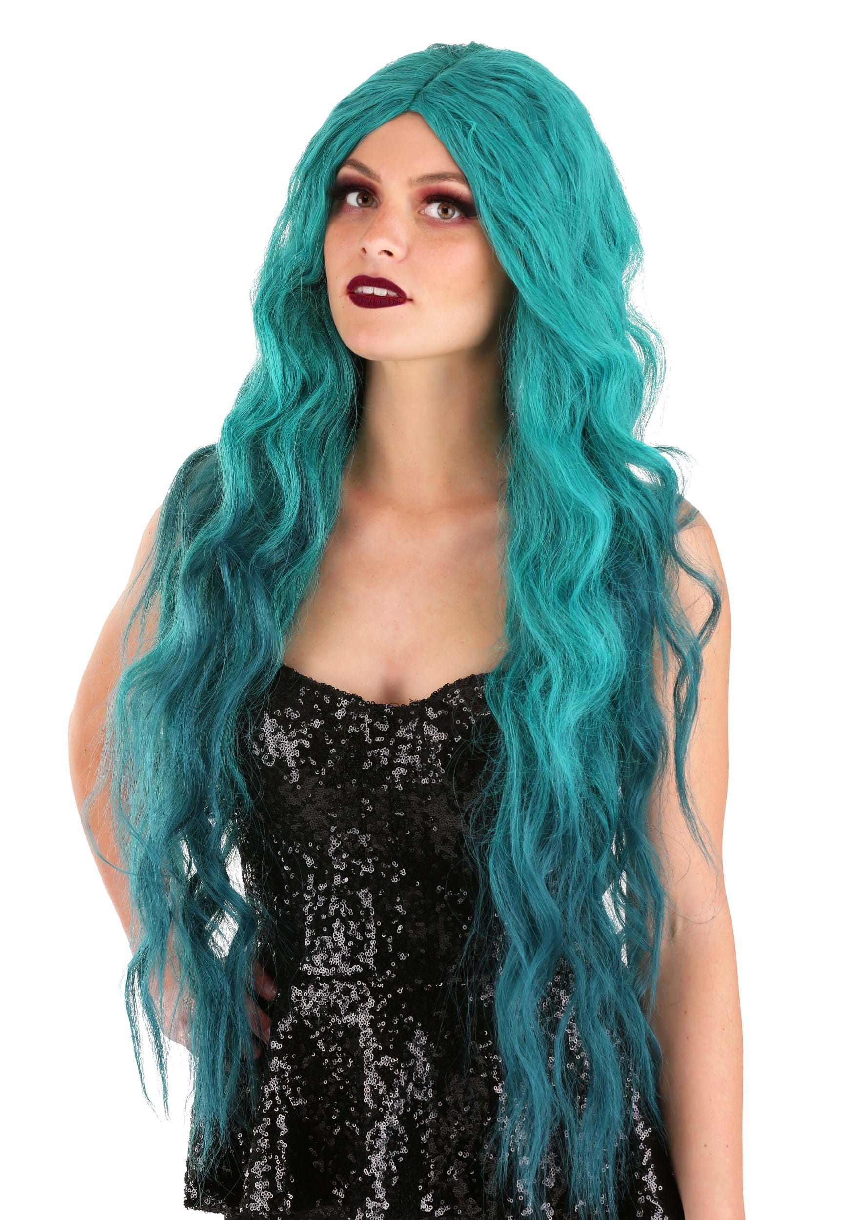 Enchanted Lagoon Curly Wig