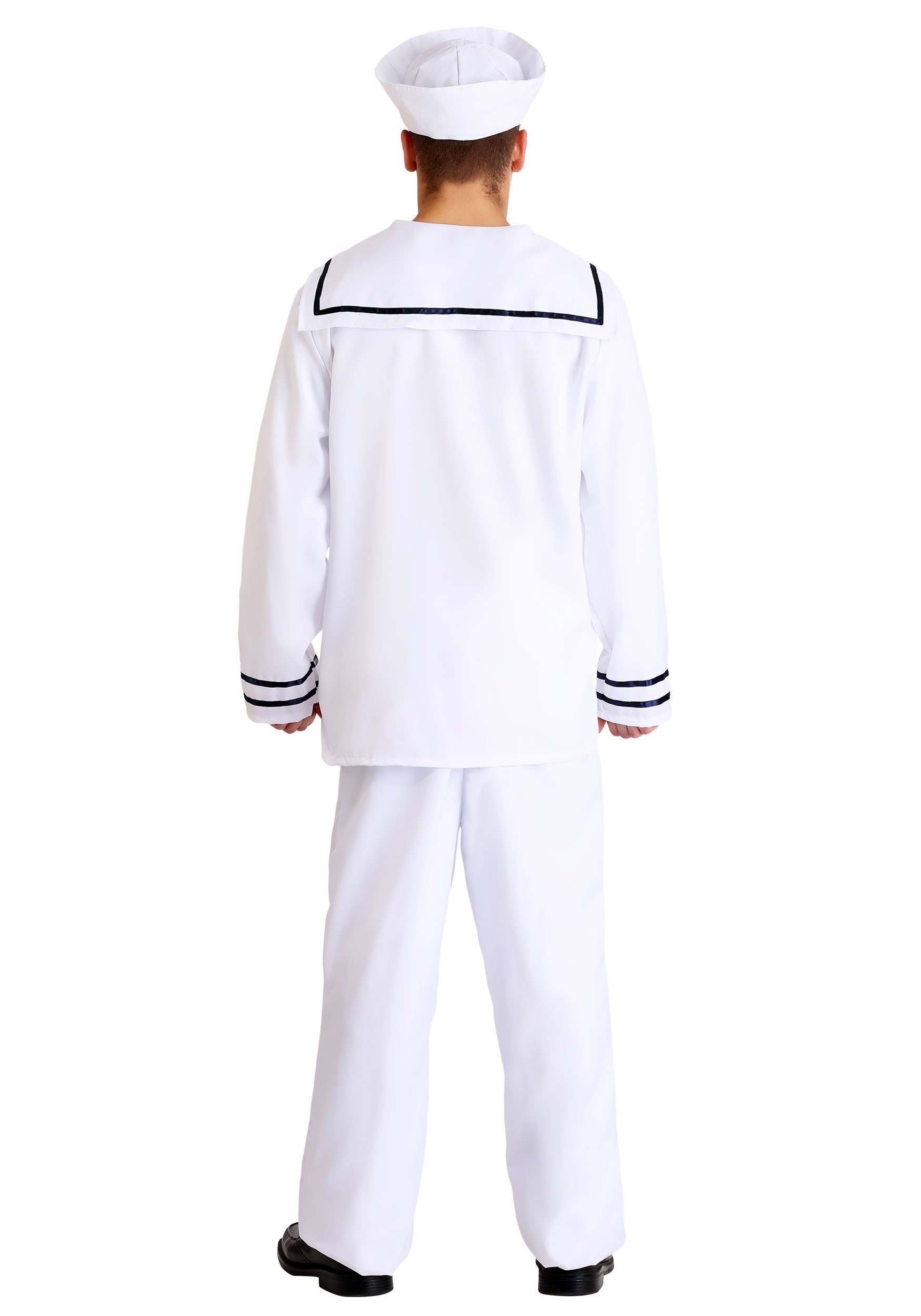 White Sailor Costume for Teens