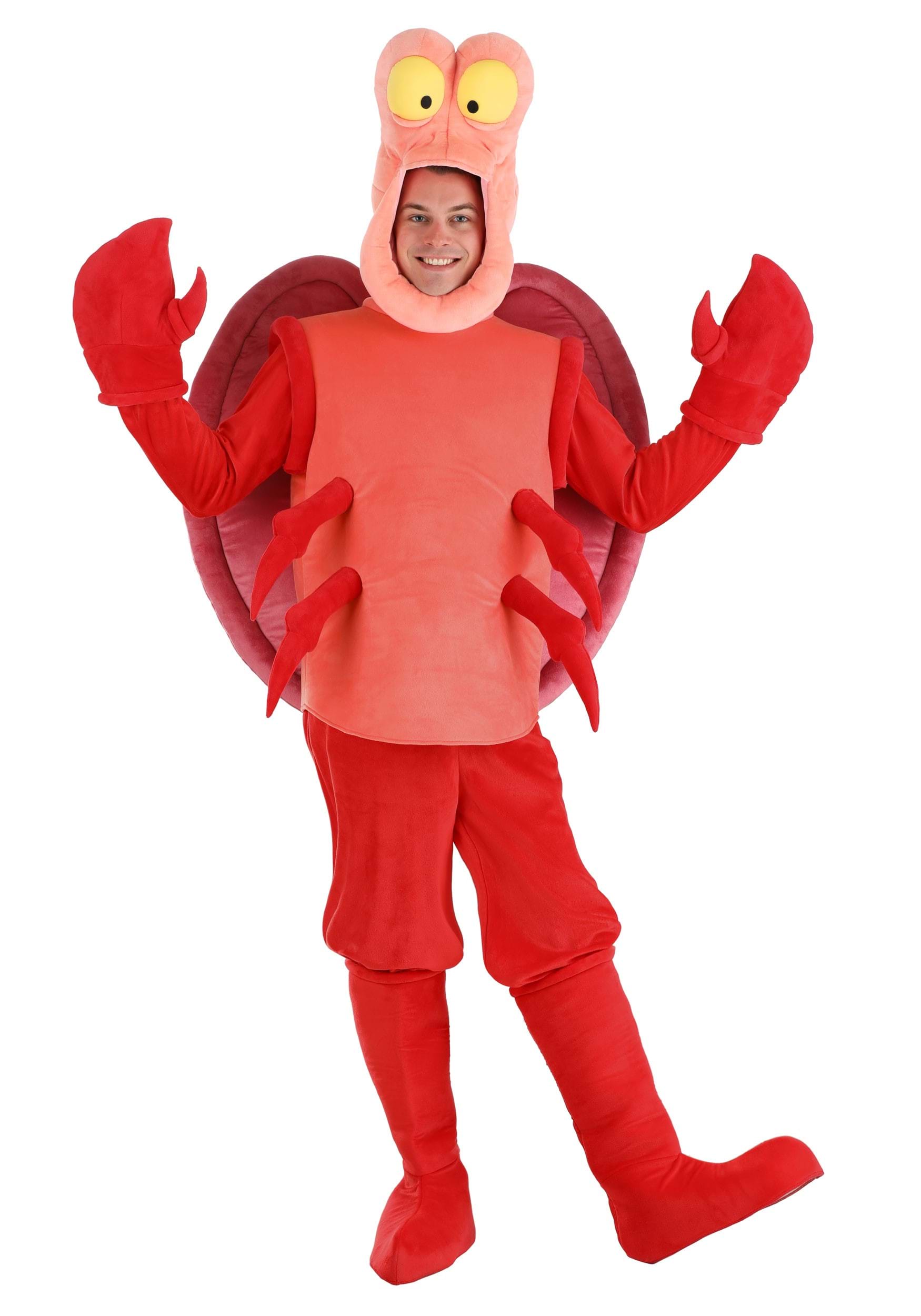 Disney The Little Mermaid Sebastian Costume for Adults 2 Disney The Little Mermaid Sebastian Costume for Adults