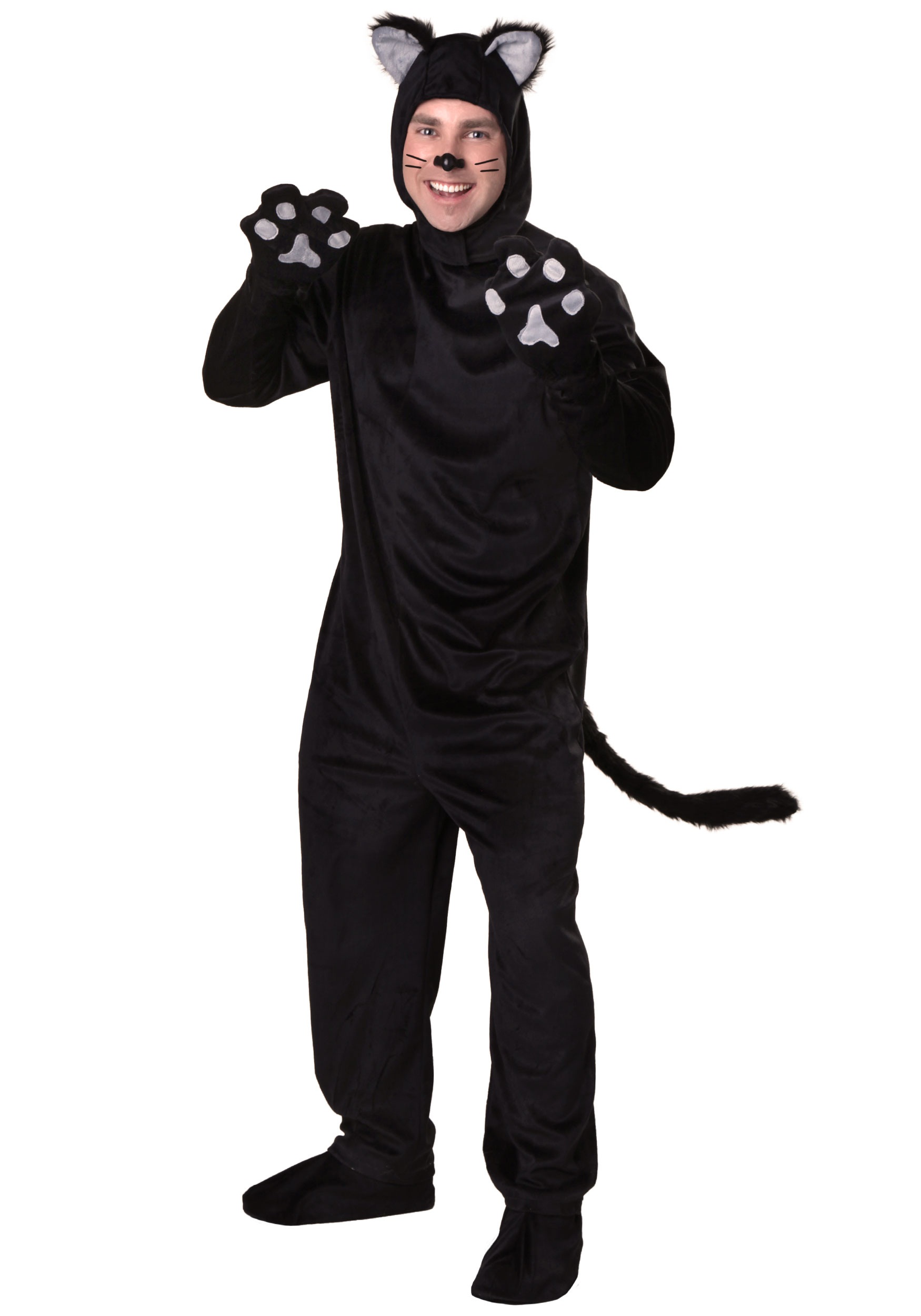 Black Cat Costume for Adults 1 Black Cat Costume for Adults