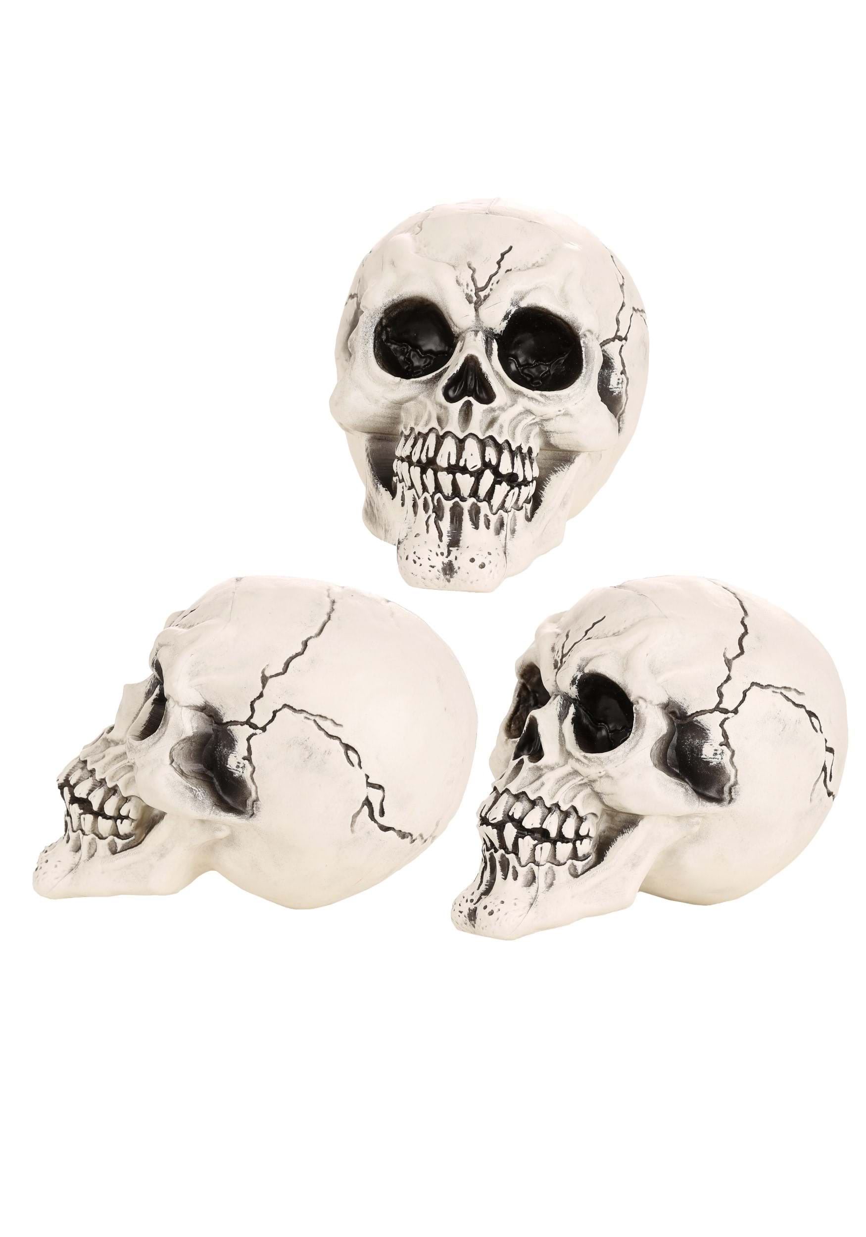 3-Pack of Large Skulls Decoration 4 3-Pack of Large Skulls Decoration