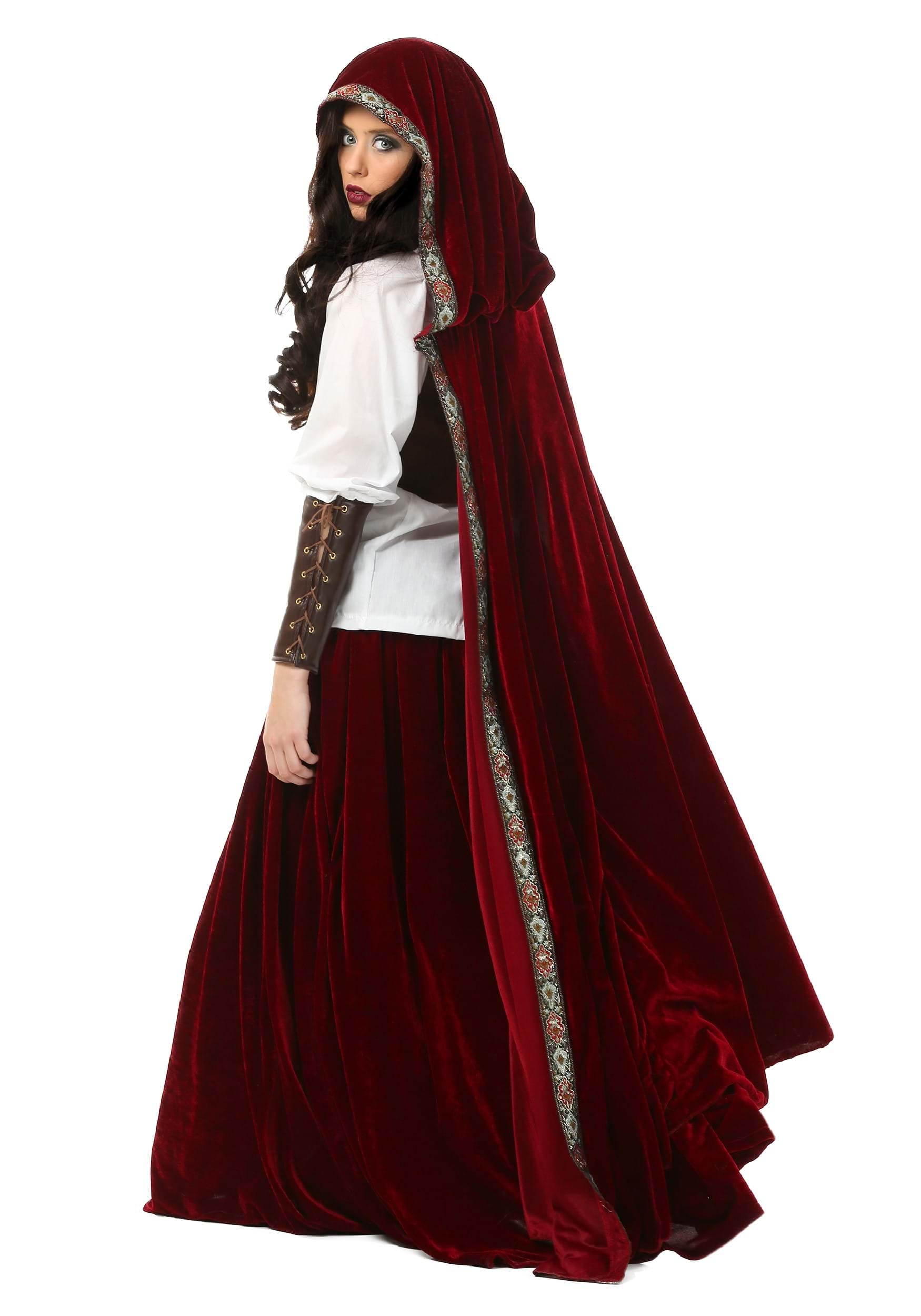Deluxe Red Riding Hood Women's Costume 3 Deluxe Red Riding Hood Women's Costume