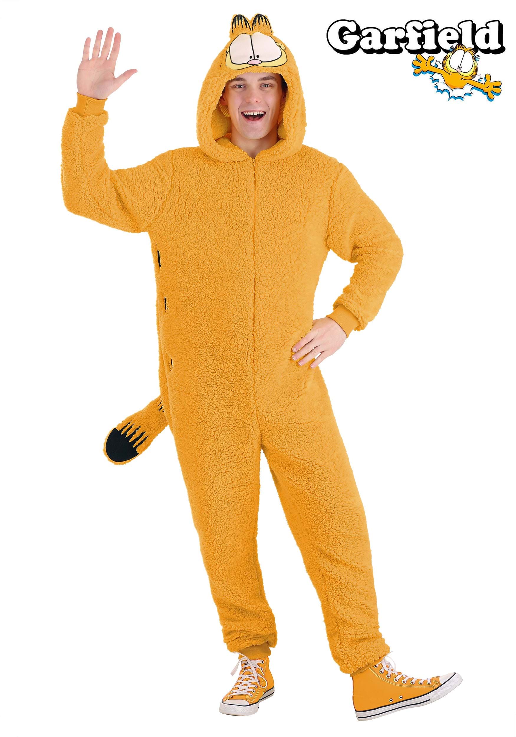 Garfield One-piece Costume for Adults 1 Garfield One-piece Costume for Adults