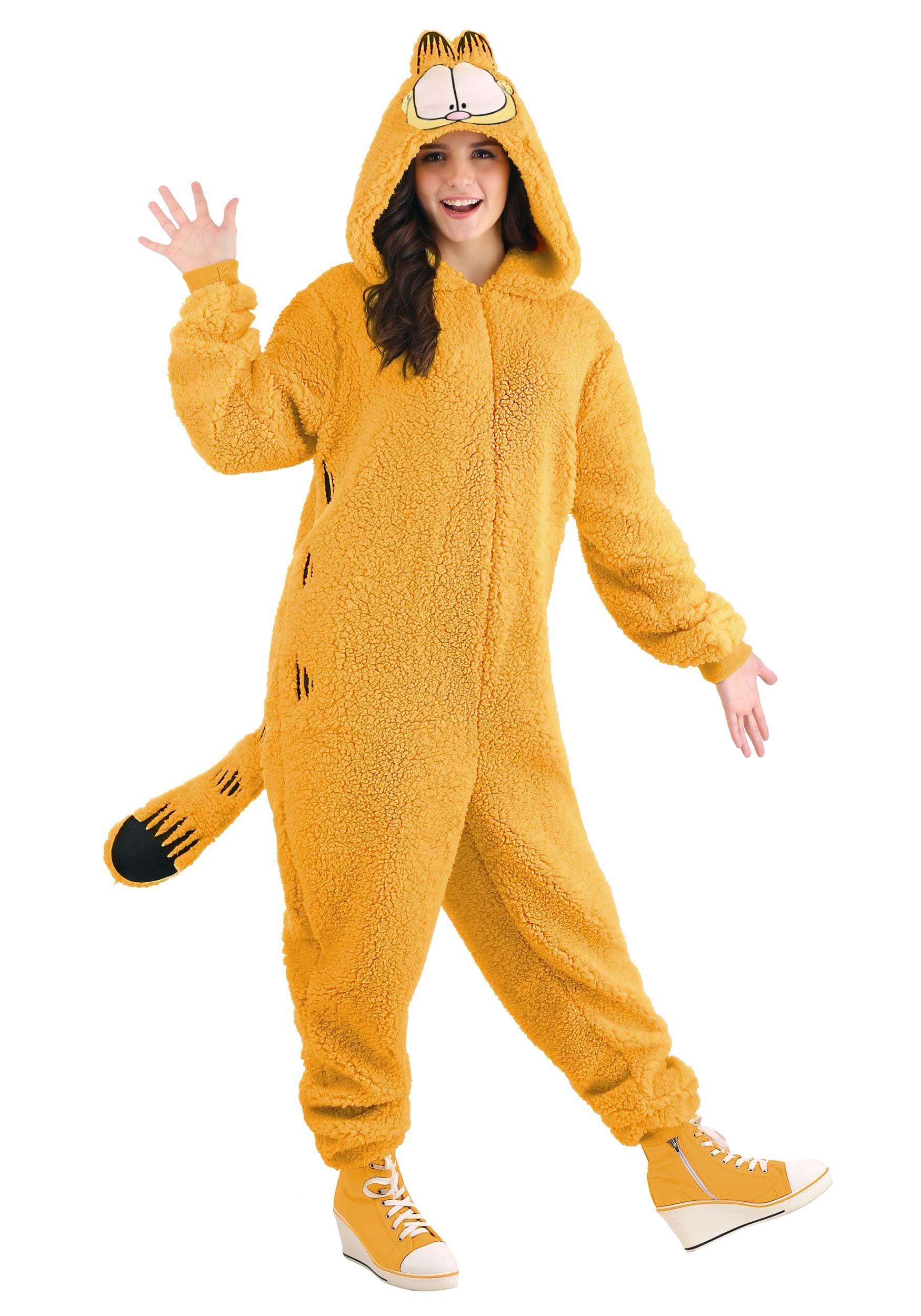 Garfield One-piece Costume for Adults 2 Garfield One-piece Costume for Adults