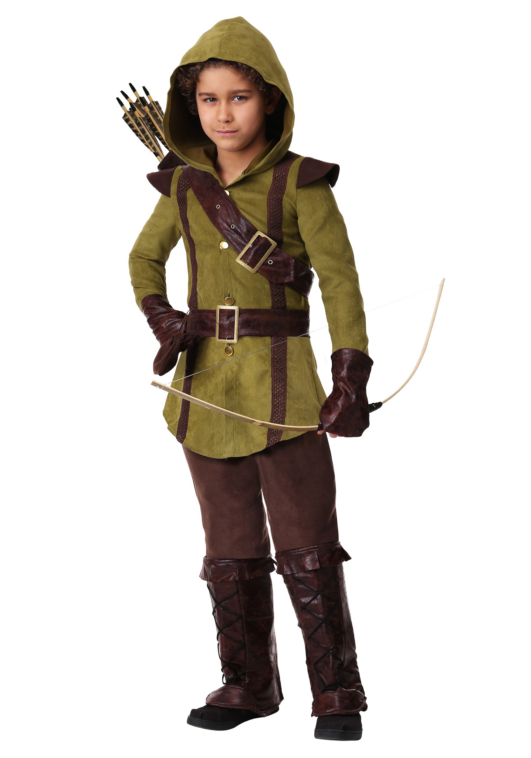 Cool Boy's Robin Hood Costume 1 Cool Boy's Robin Hood Costume