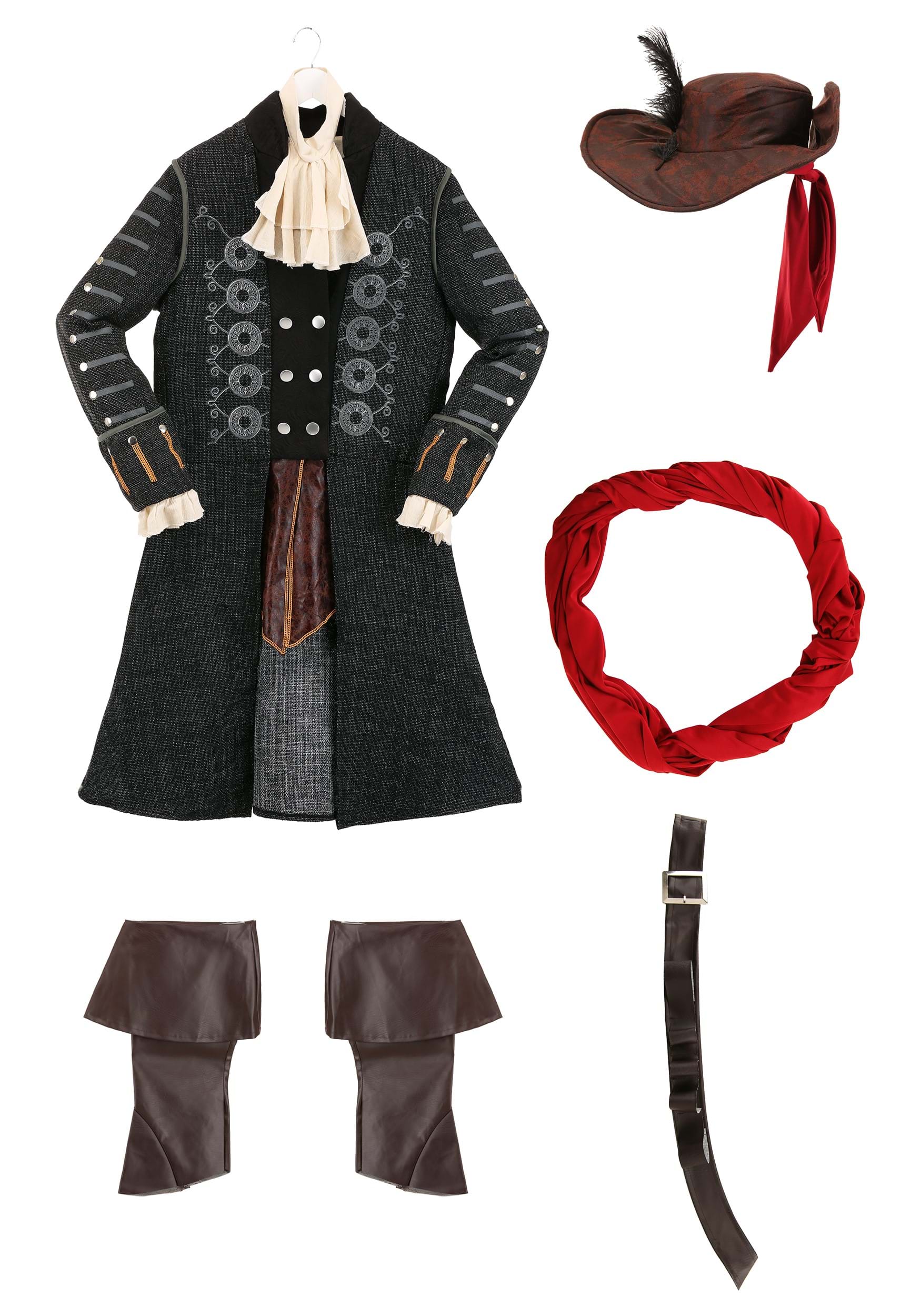 Men's Adult Blackbeard Costume