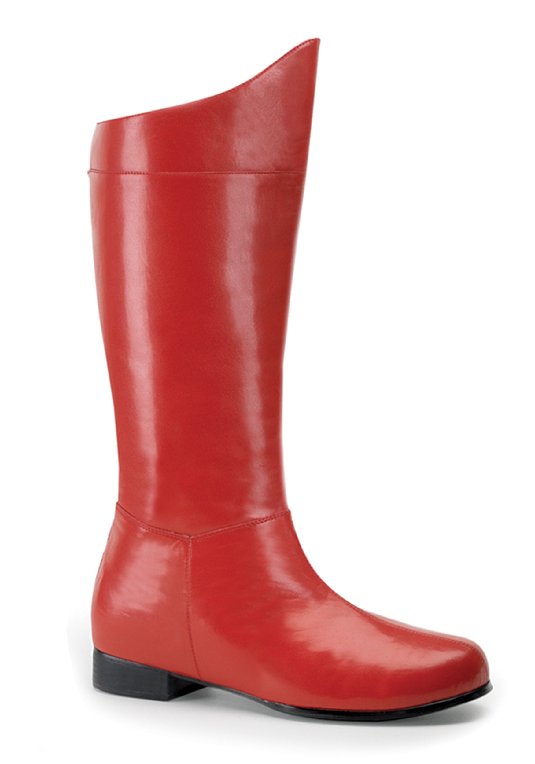 Kid's Red Superhero Costume Boots 1 Kid's Red Superhero Costume Boots