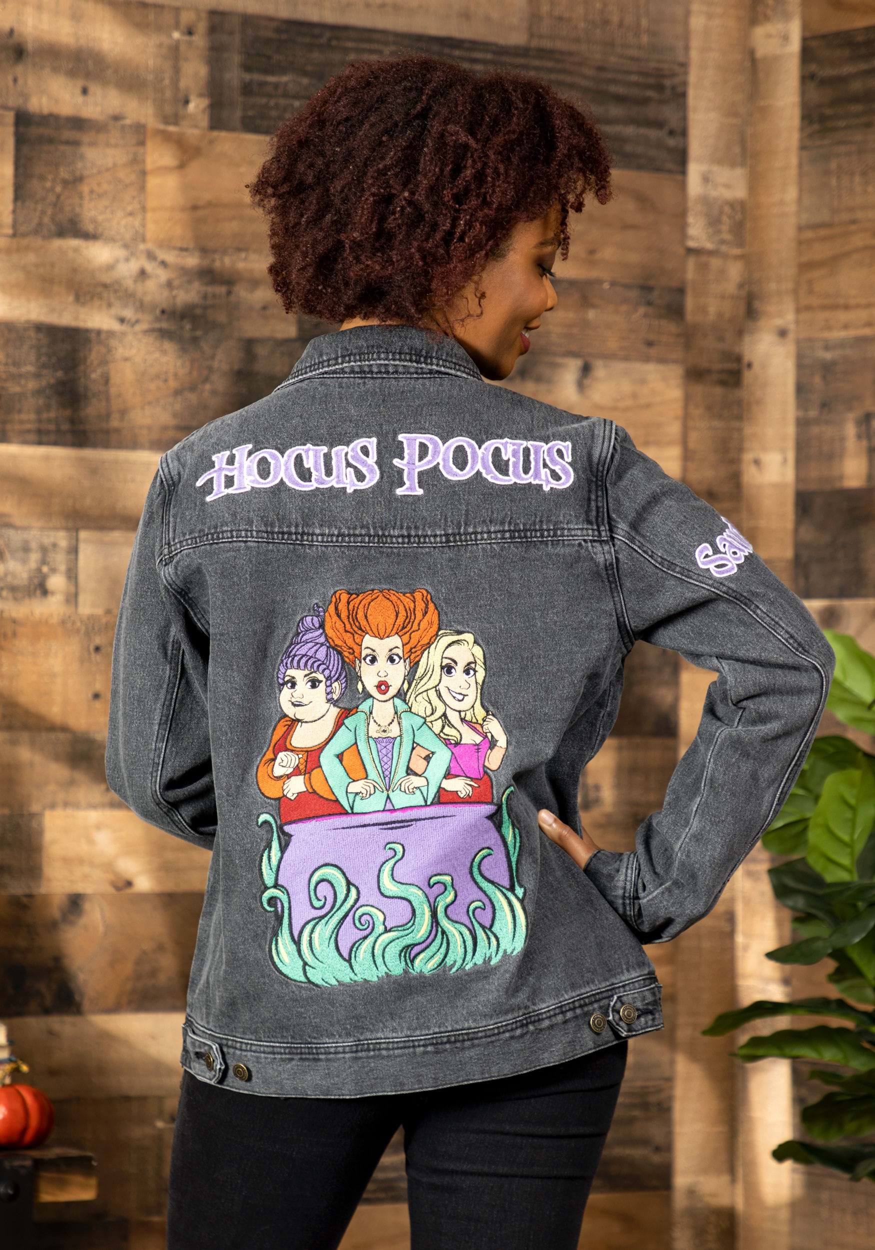 Hocus Pocus Cakeworthy Denim Jacket for Adults