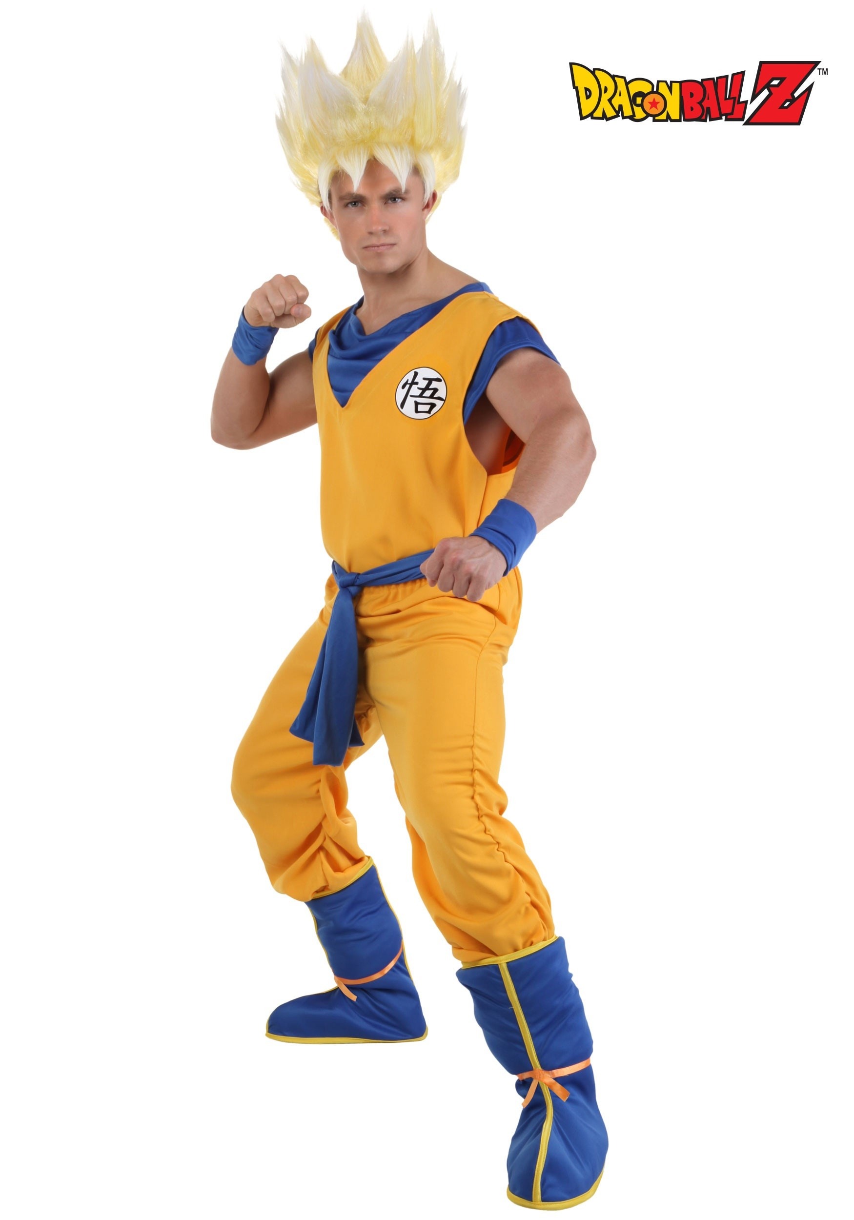 DBZ Men's Super Saiyan Goku Costume