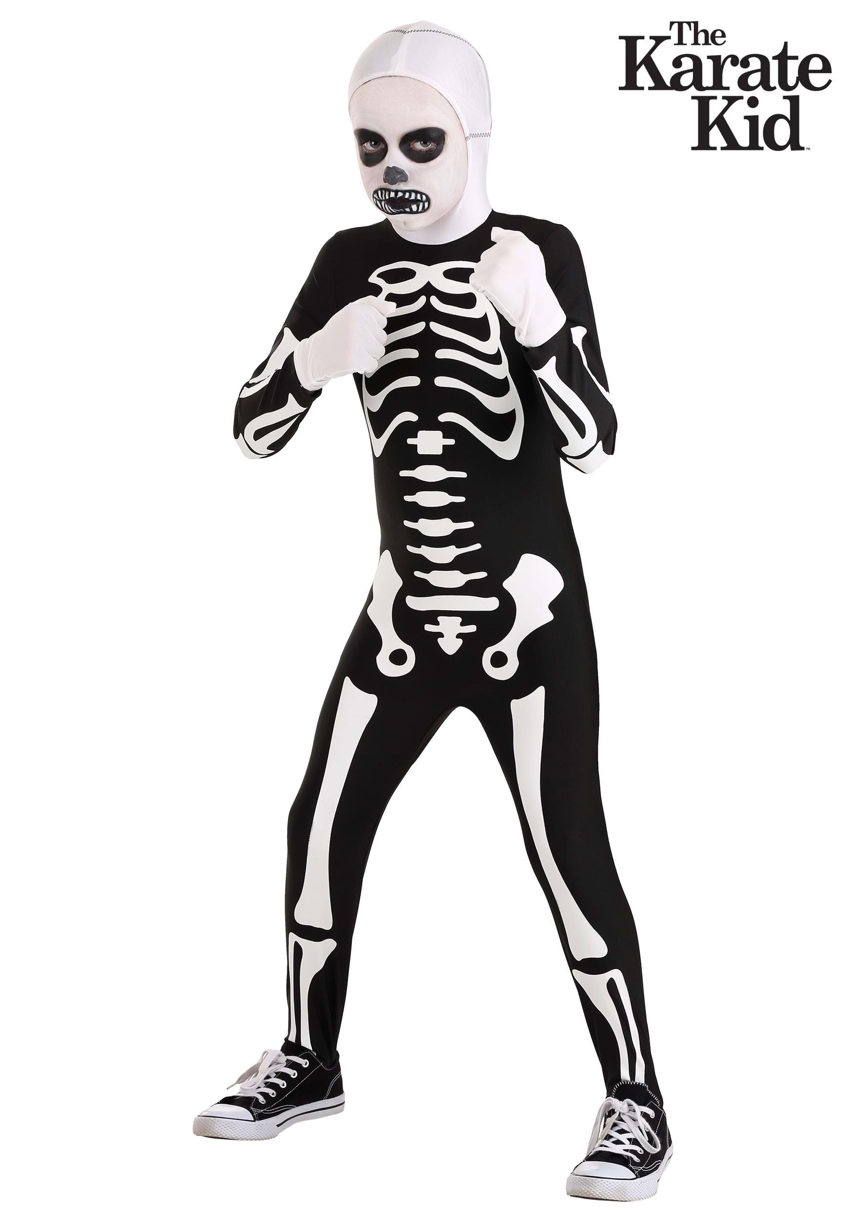 Child Exclusive Karate Kid Skeleton Suit