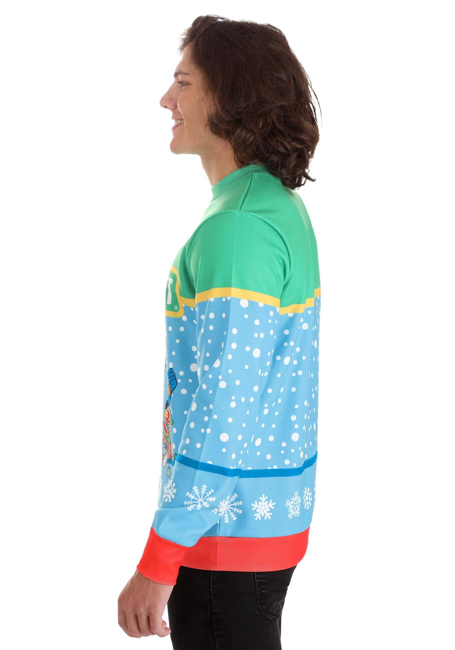 Sesame Street Christmas Sweatshirt for Adults