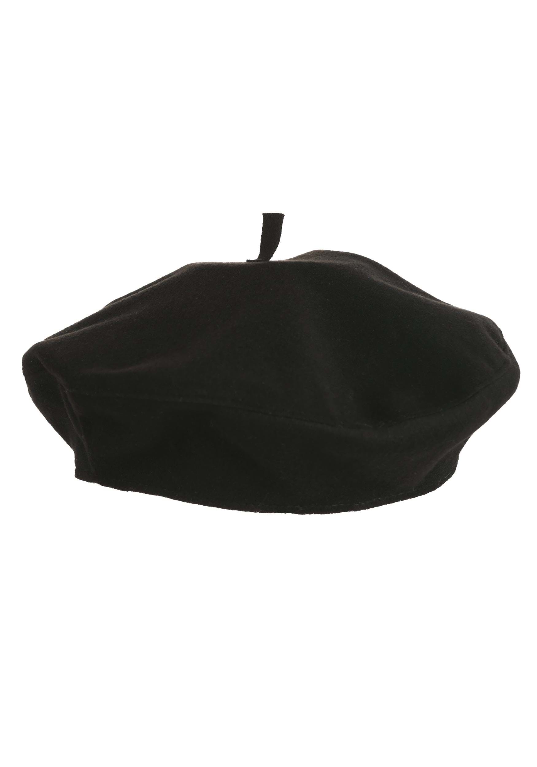 Black Beret Mime Hat