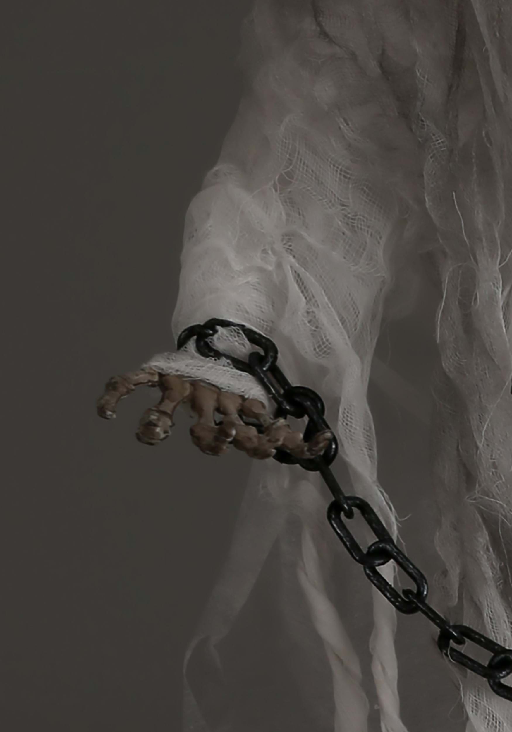 3FT Faceless Ghost Hanging Animatronic Decoration 4 3FT Faceless Ghost Hanging Animatronic Decoration
