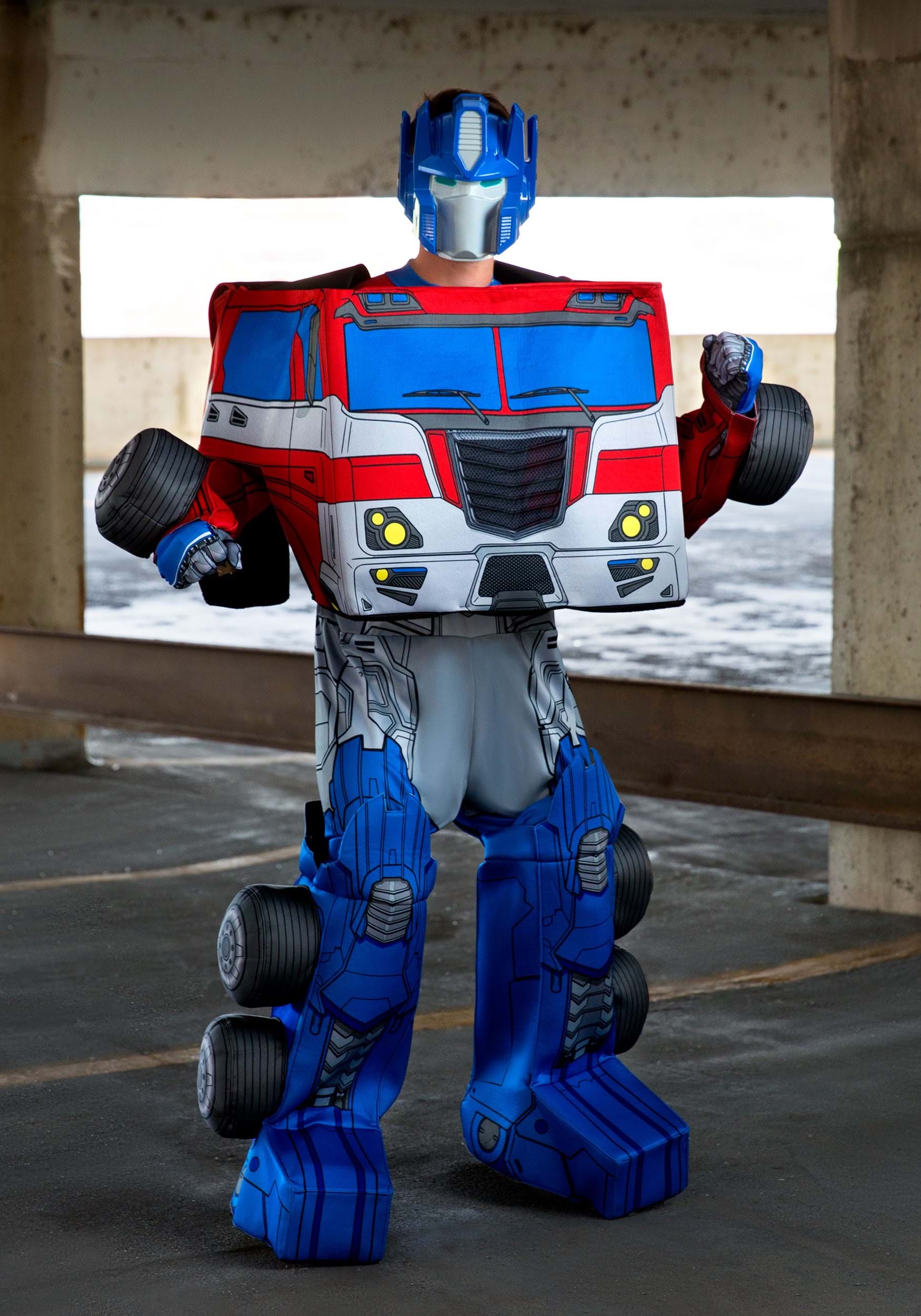 Adult Transformers Optimus Prime Converting Costume