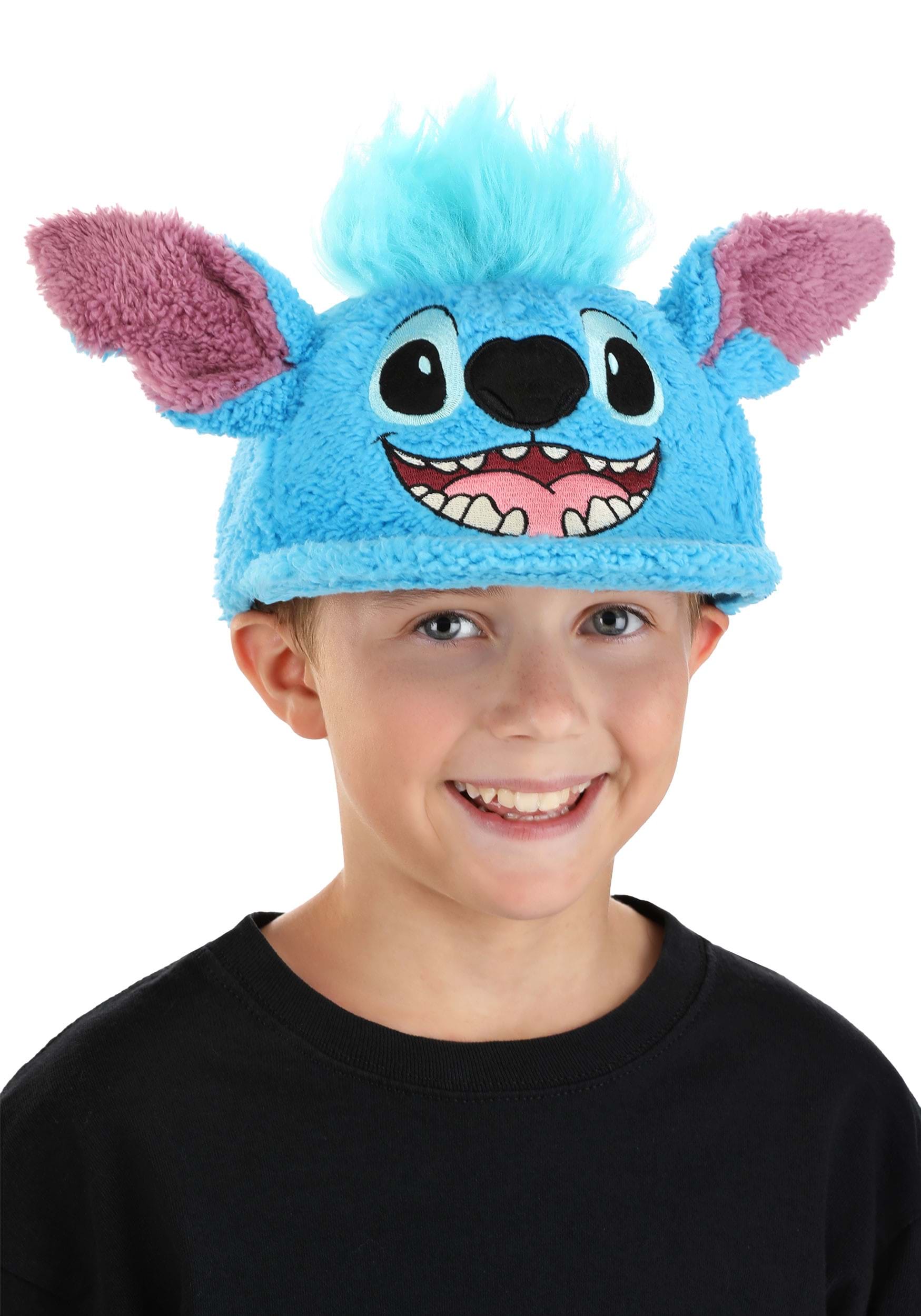 Adult Stitch Fuzzy Cap